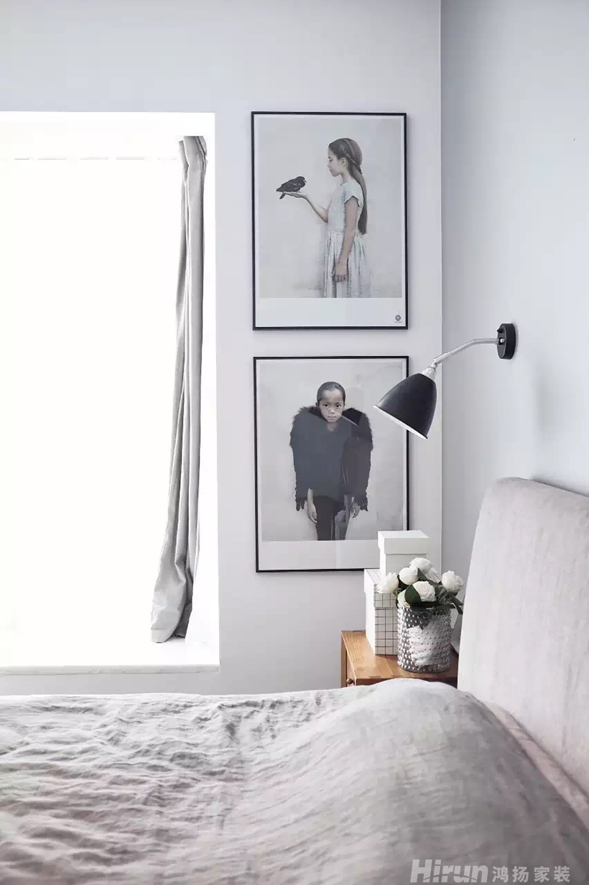 鑫遠御文臺90㎡北歐之光二居室 裝修案例實景圖-7