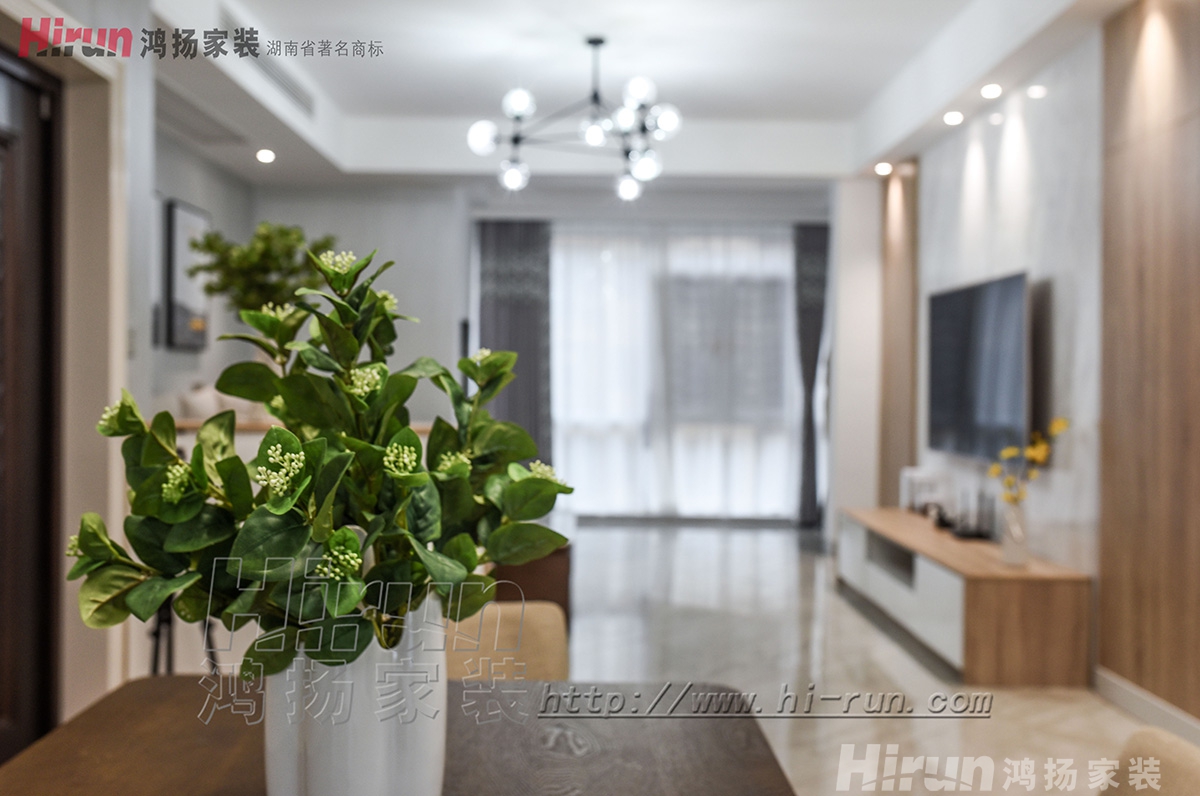 公園華庭150㎡北歐之光四居室 裝修案例實景圖-9