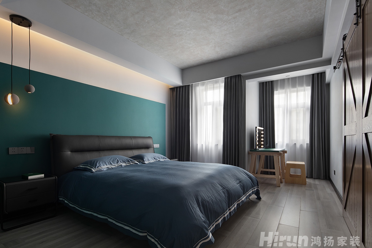 中交中央公園180㎡雅致現代四居室 裝修案例實景圖-8