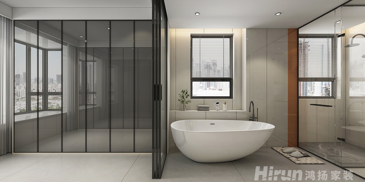 新偉公園悅府150㎡北歐之光四居室 裝修案例效果圖-7