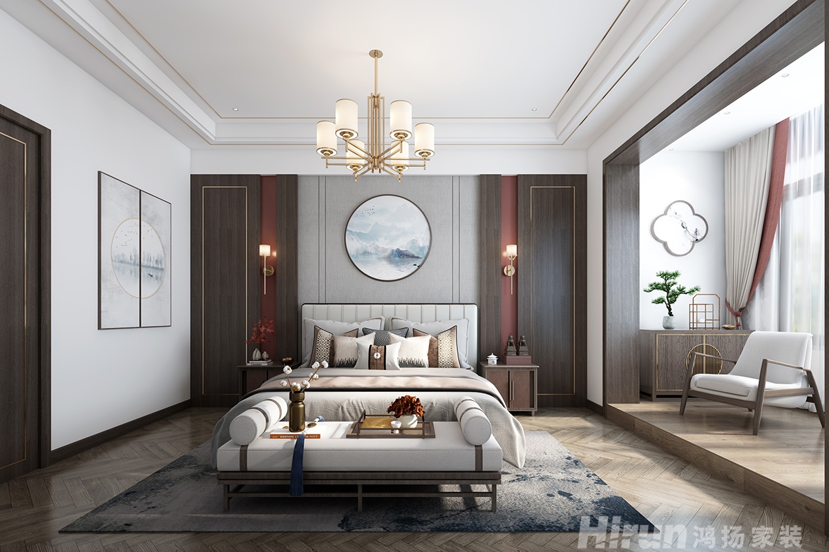 尚御尊城320㎡復合寫意別墅 裝修案例效果圖-1