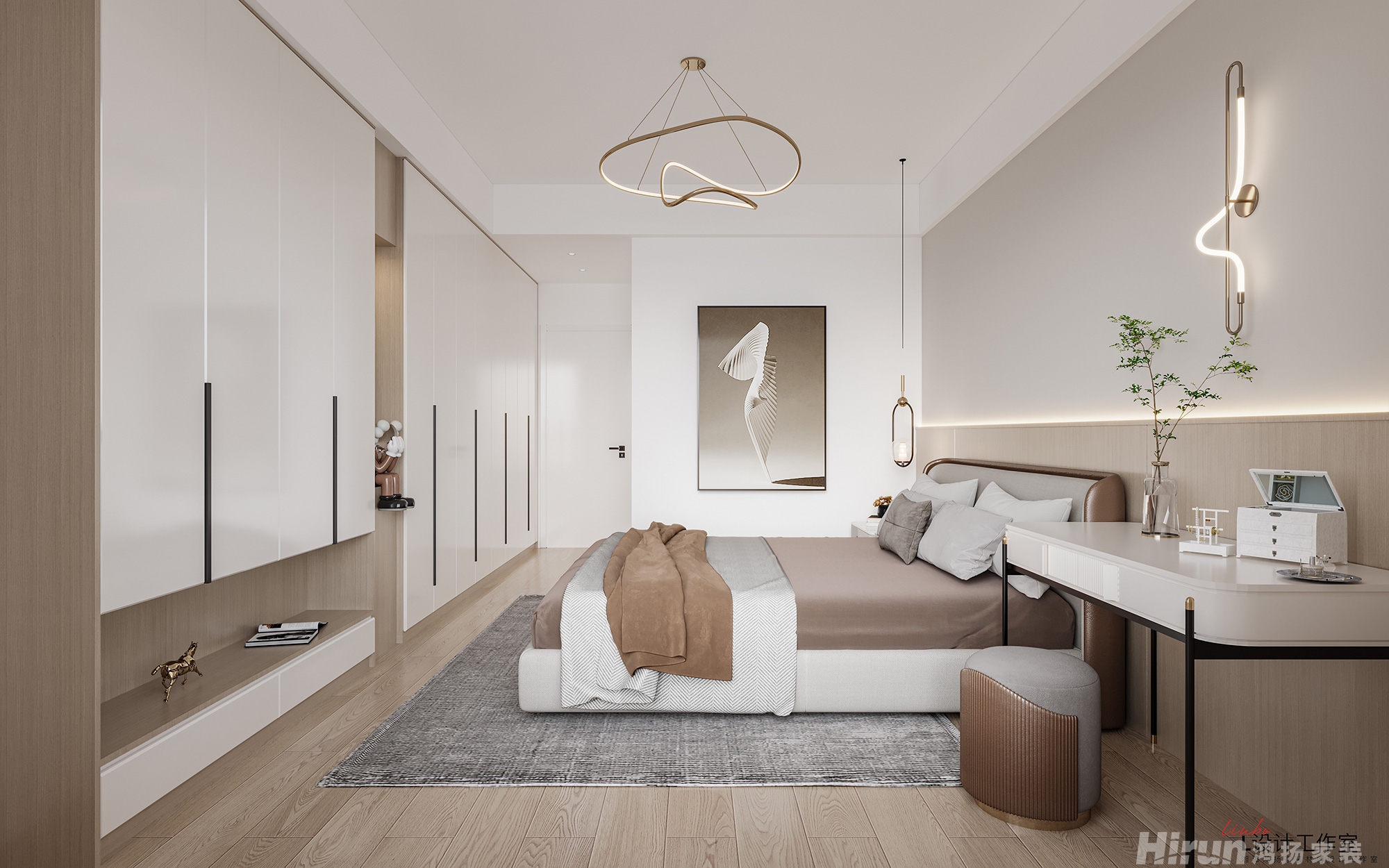 步步高新天地135㎡北歐之光四居室 裝修案例效果圖-4