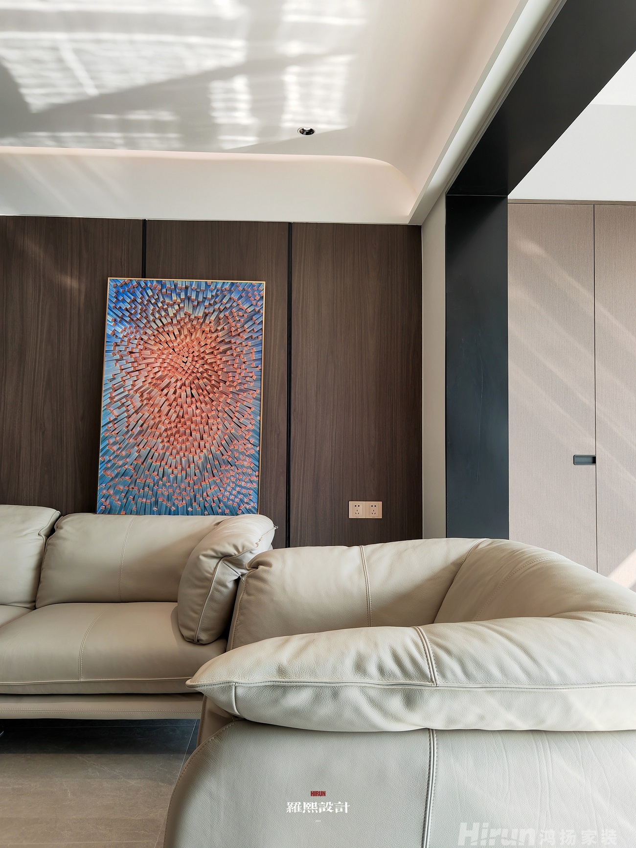 國貿前海灣雅致現代四居室 裝修案例效果圖-20