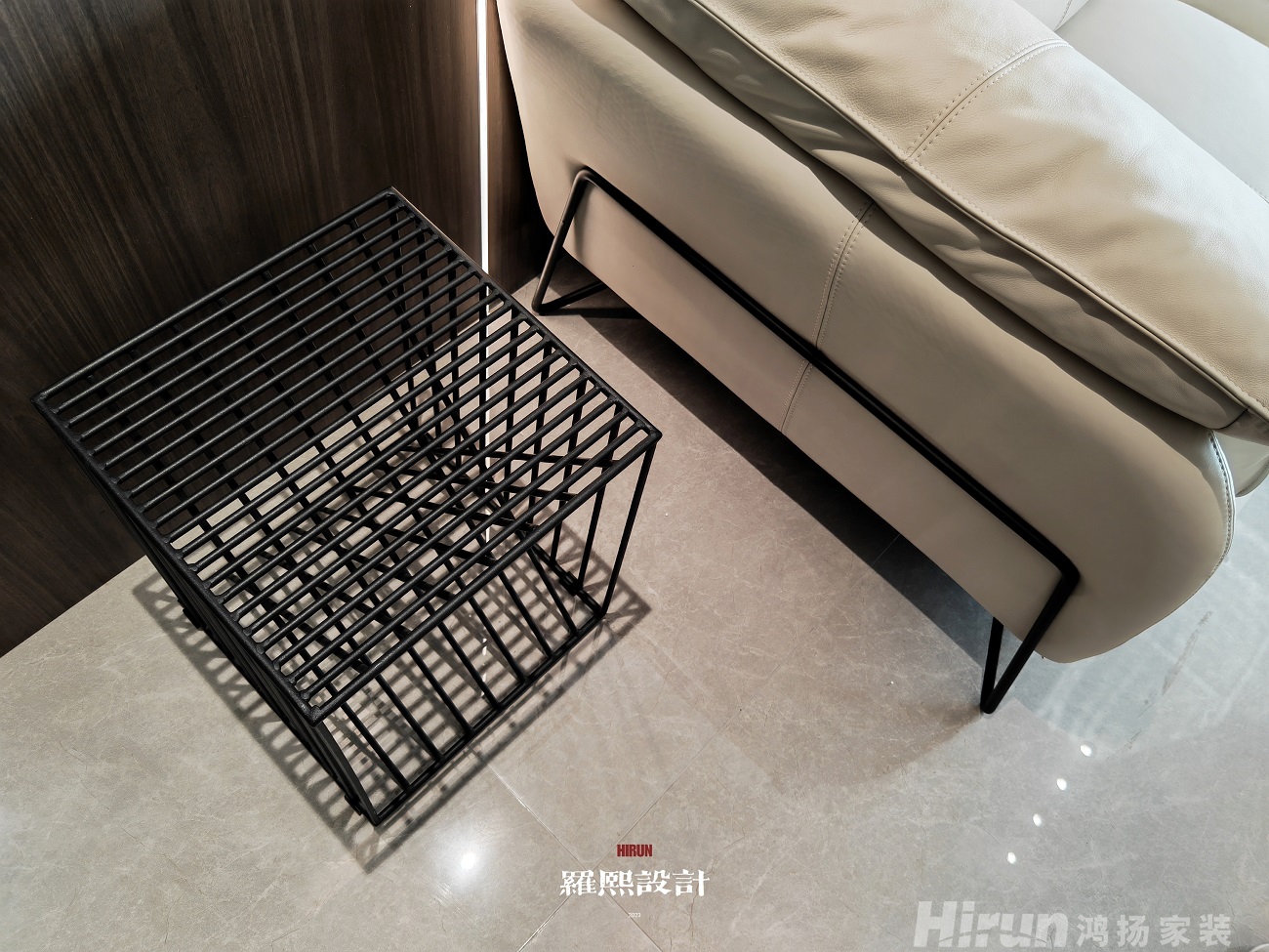 國貿前海灣雅致現代四居室 裝修案例效果圖-17