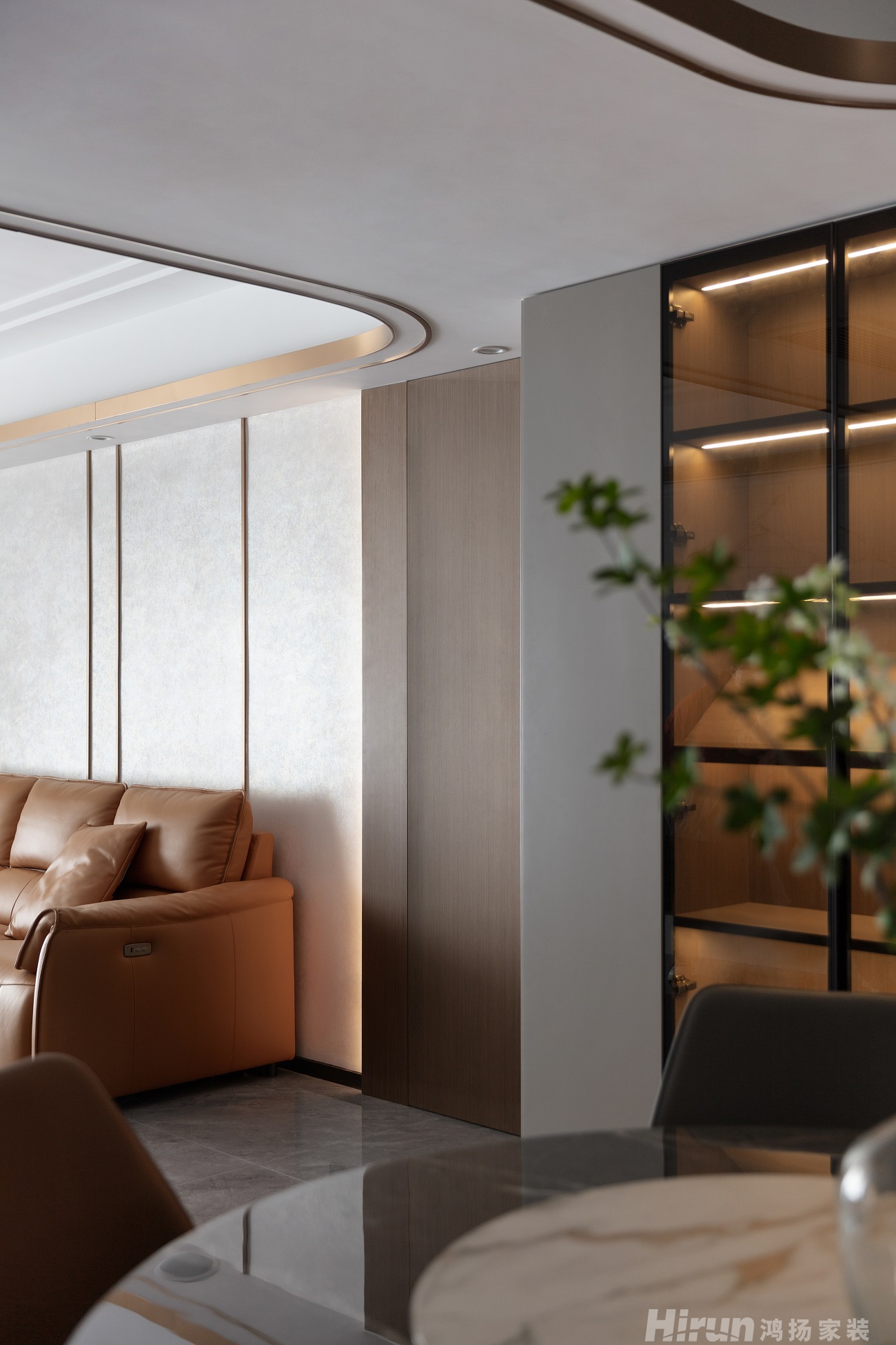 璟麟府160㎡新裝飾主義四居室 裝修案例效果圖-7