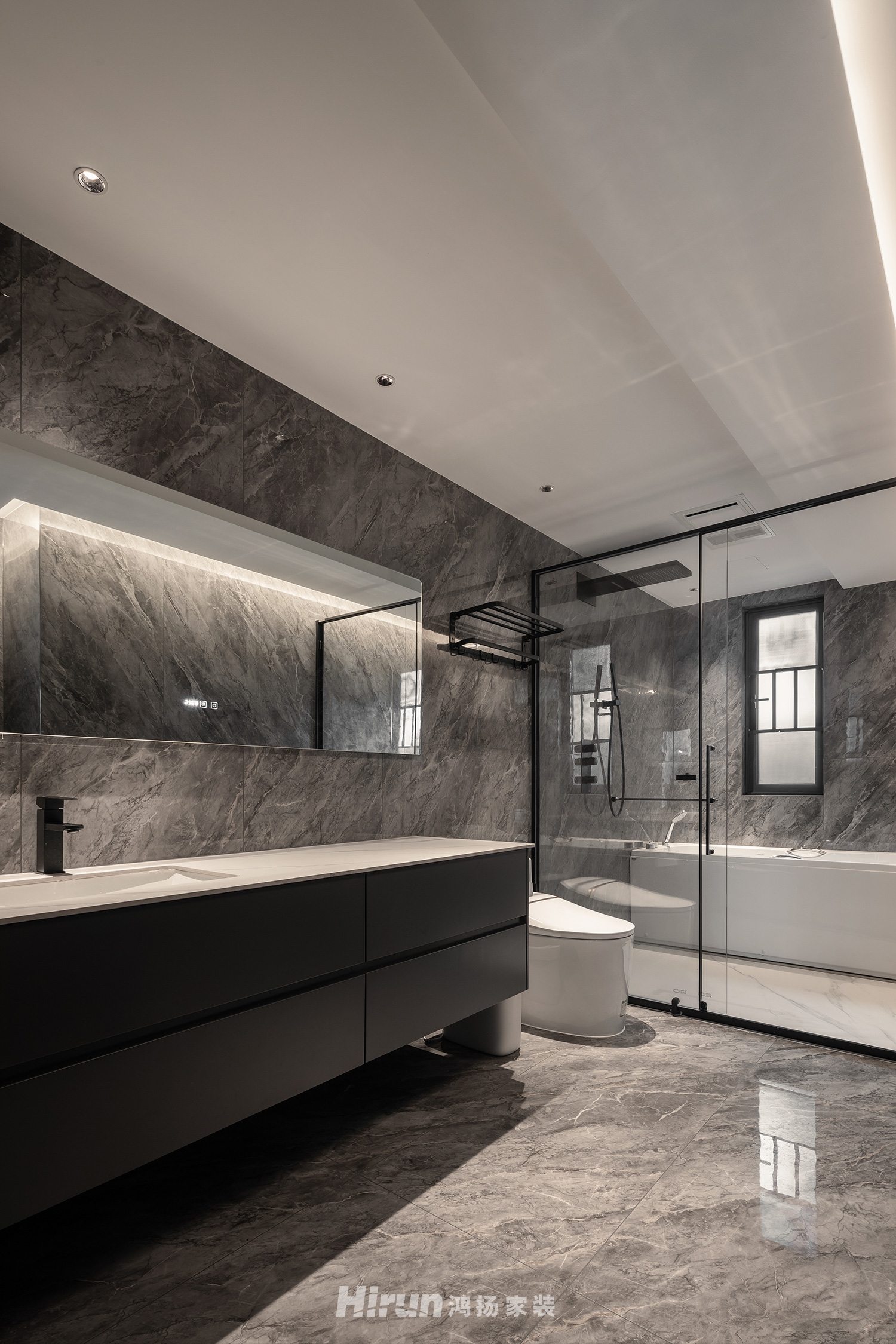 中航城320㎡雅致現代別墅 裝修案例實景圖-8