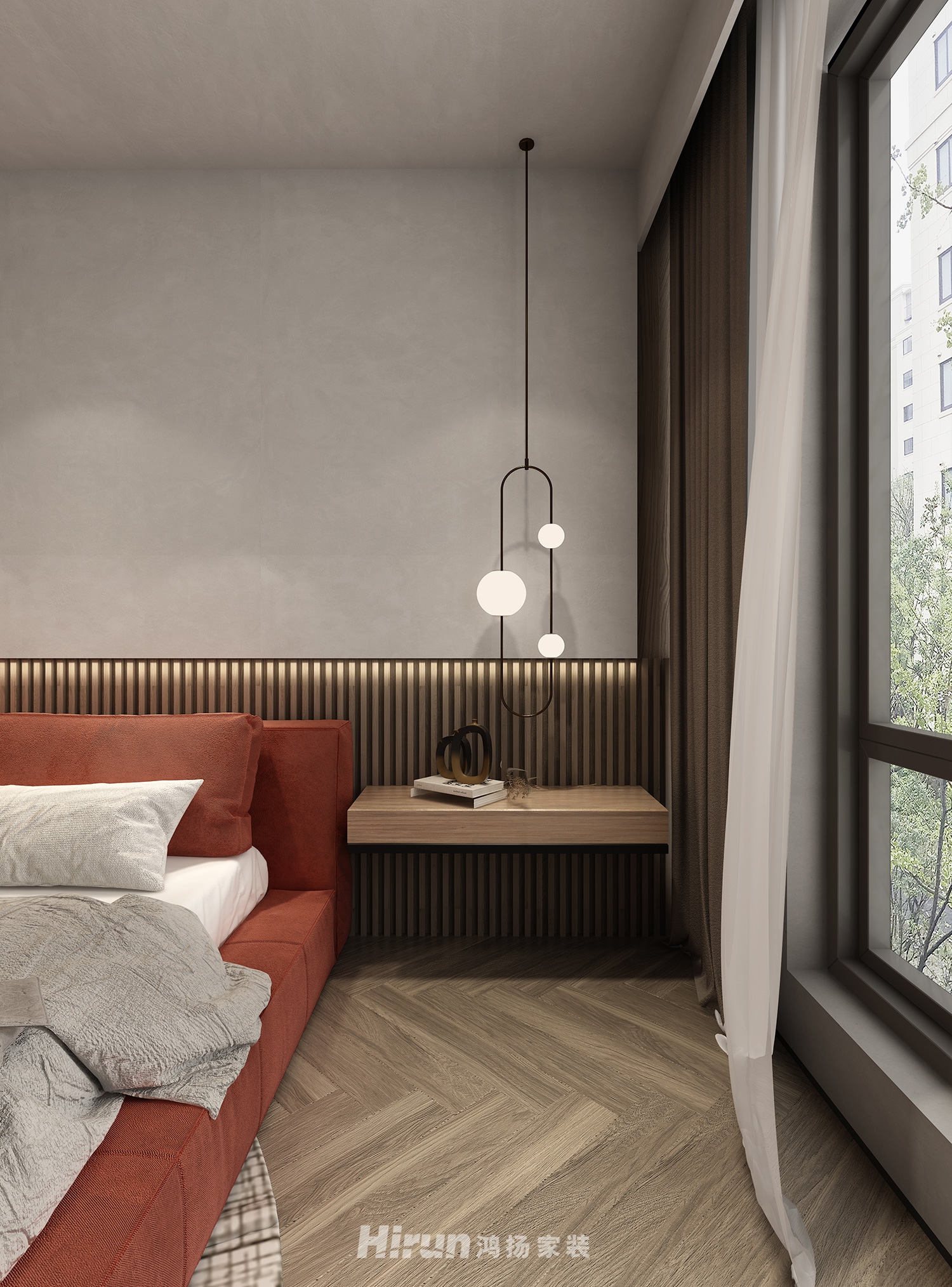 建發央著140㎡雅致現代復式 裝修案例效果圖-4