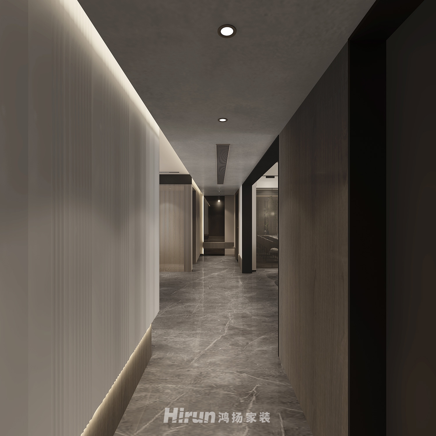 正榮濱江紫闕臺180㎡新裝飾主義大平層 裝修案例效果圖-5