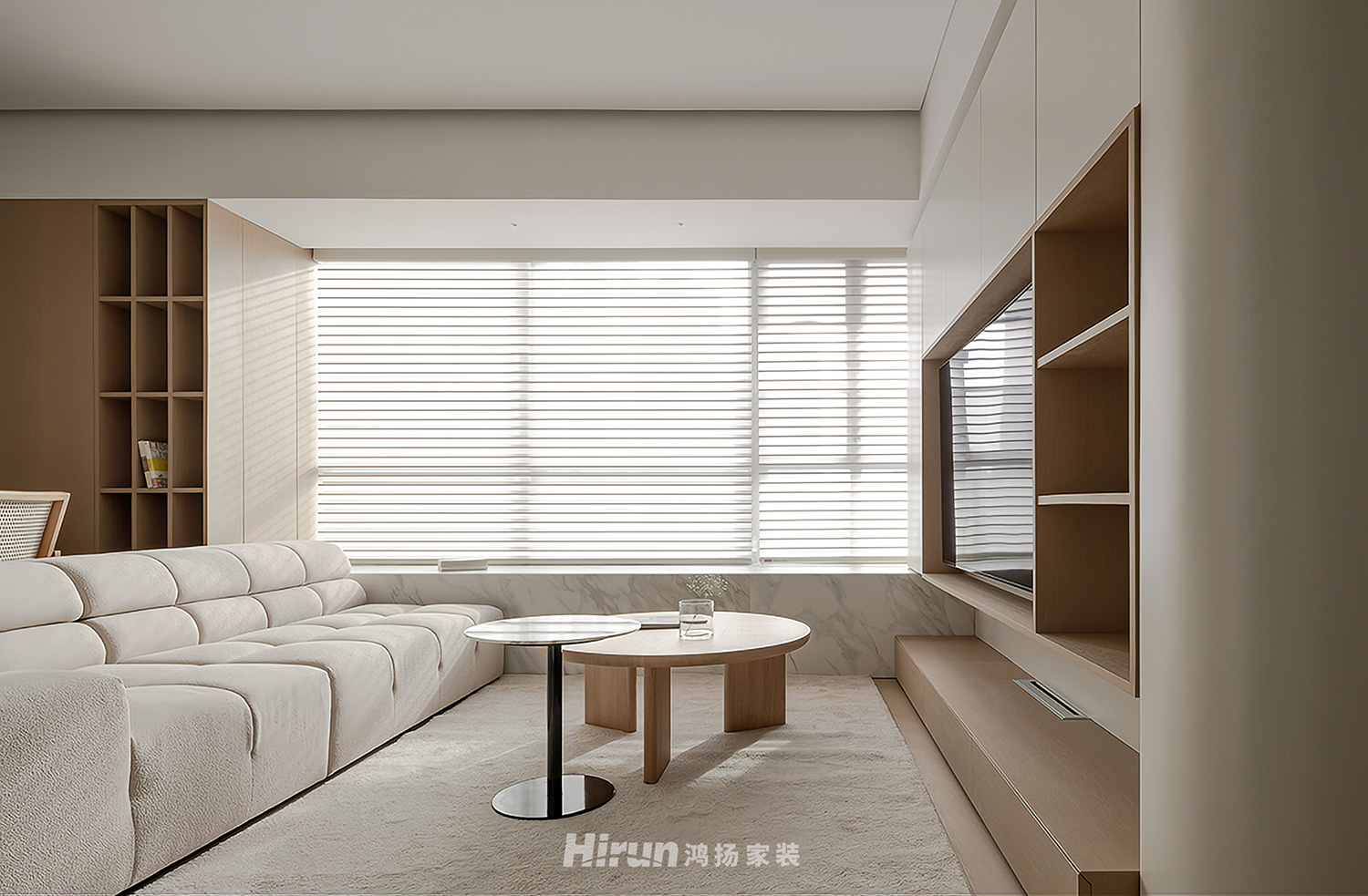 湘府十城110㎡北歐之光大平層 裝修案例效果圖-4