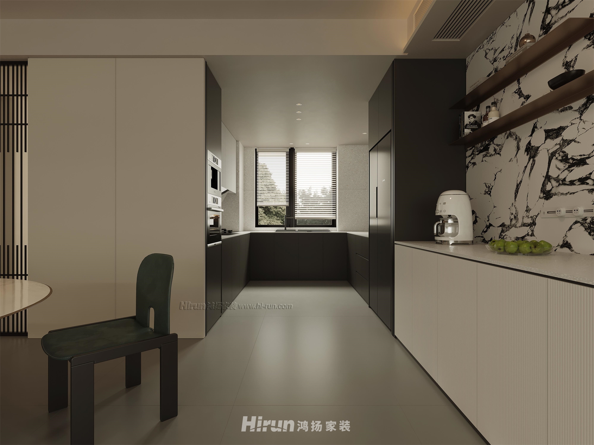 金茂云府208㎡雅致現代大平層 裝修案例效果圖-8