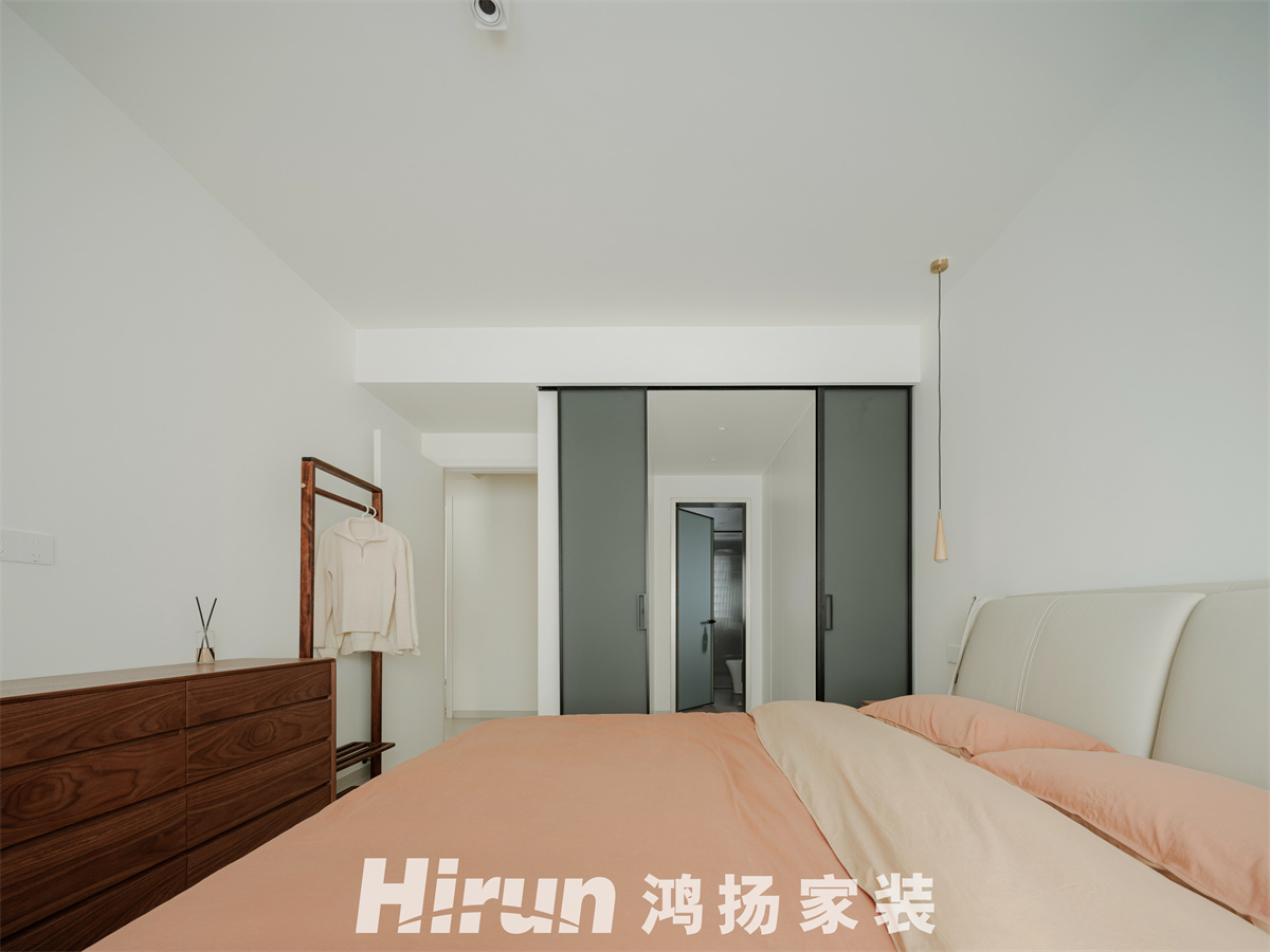 世茂璀璨天城120㎡北歐之光三居室 裝修案例實(shí)景圖-15