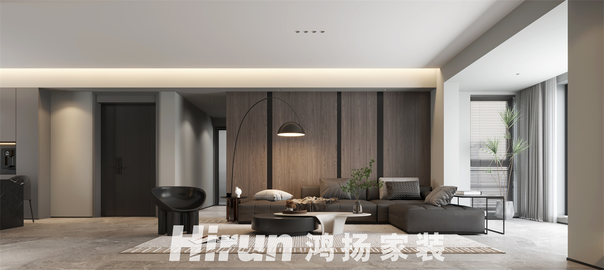 長房星昇公館183㎡雅致現代大平層 裝修案例效果圖-3