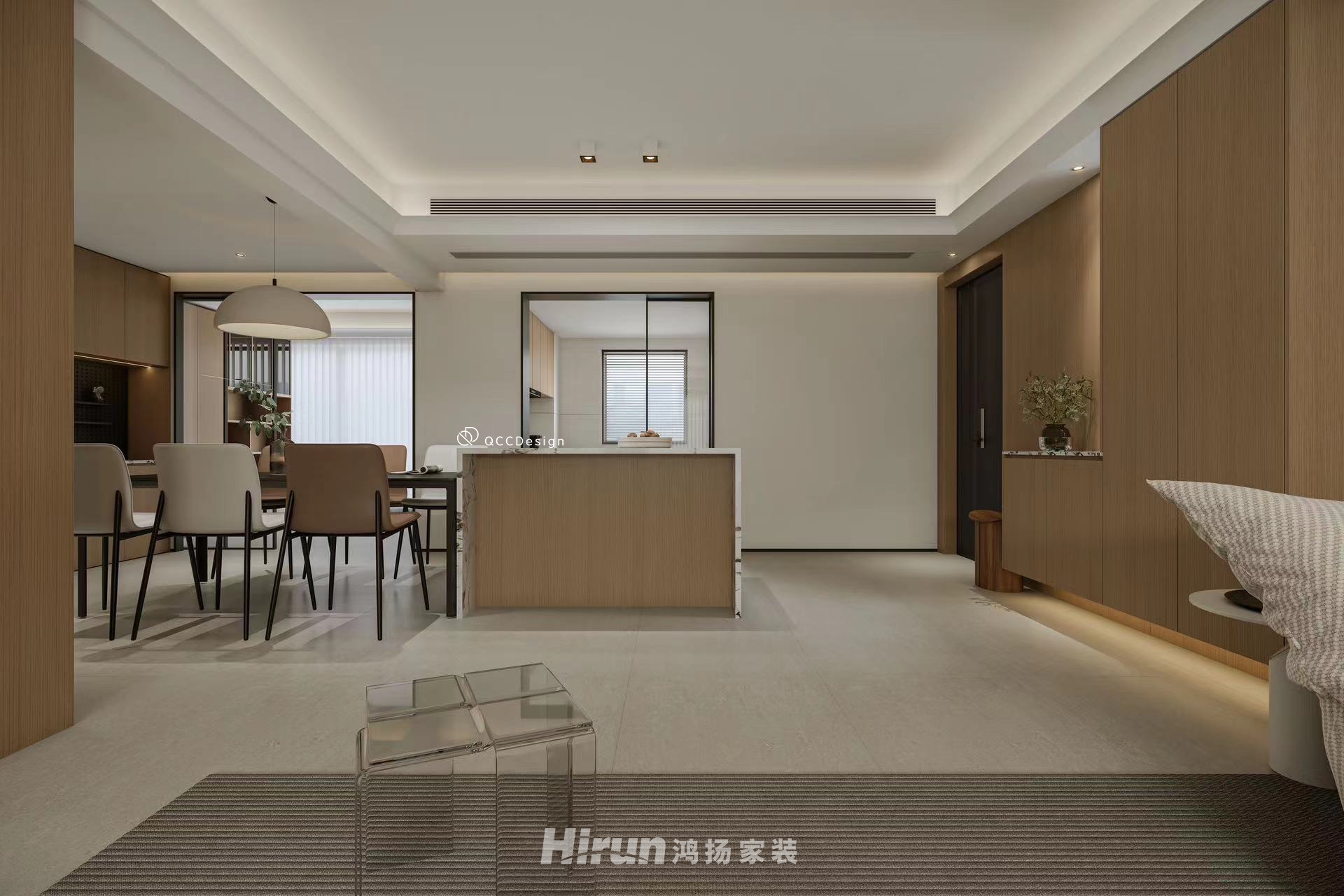 東風映1897160㎡北歐之光四居室 裝修案例效果圖-4