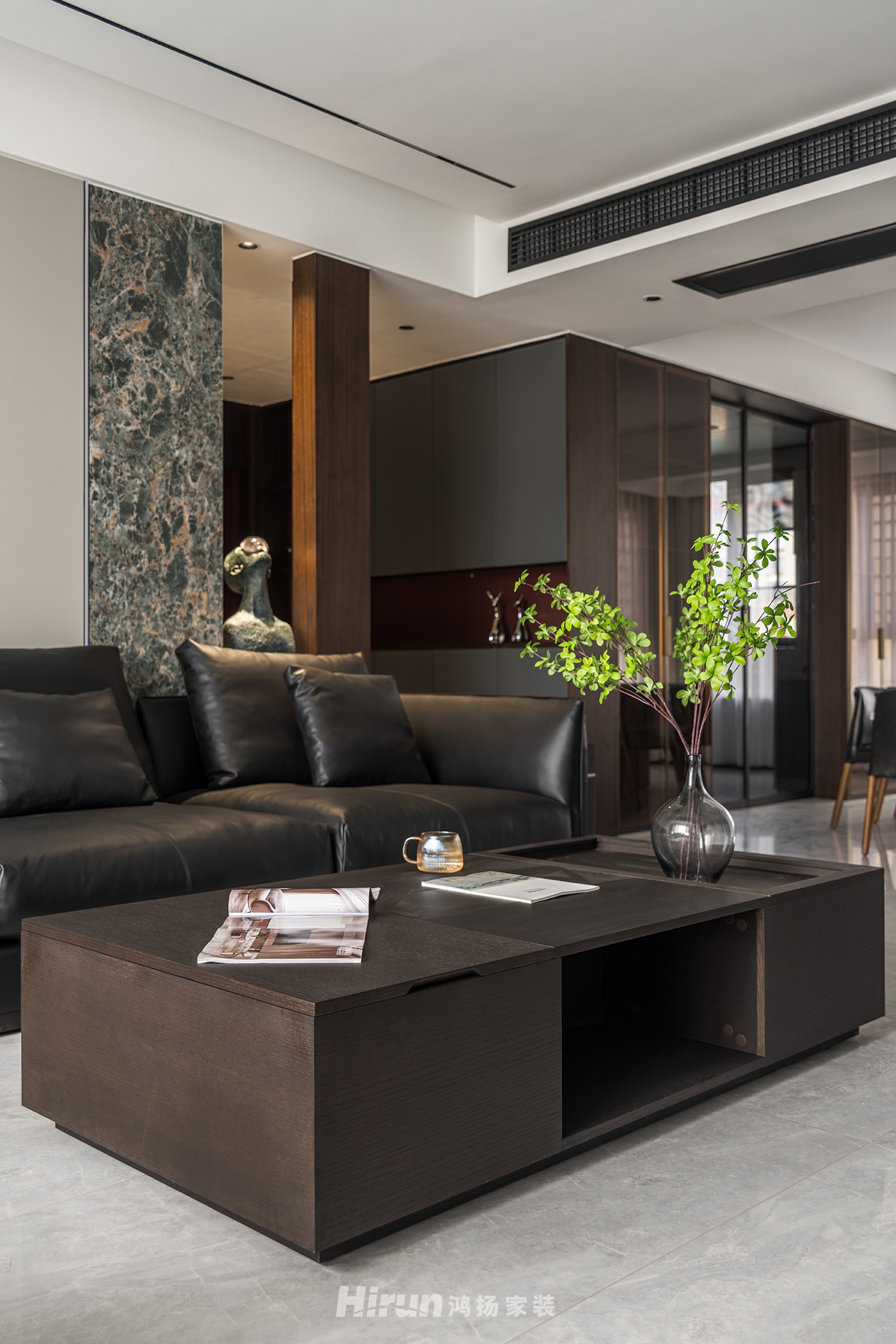 裕源懿府-雅.奢145㎡雅致現代四居室 裝修案例實景圖-1