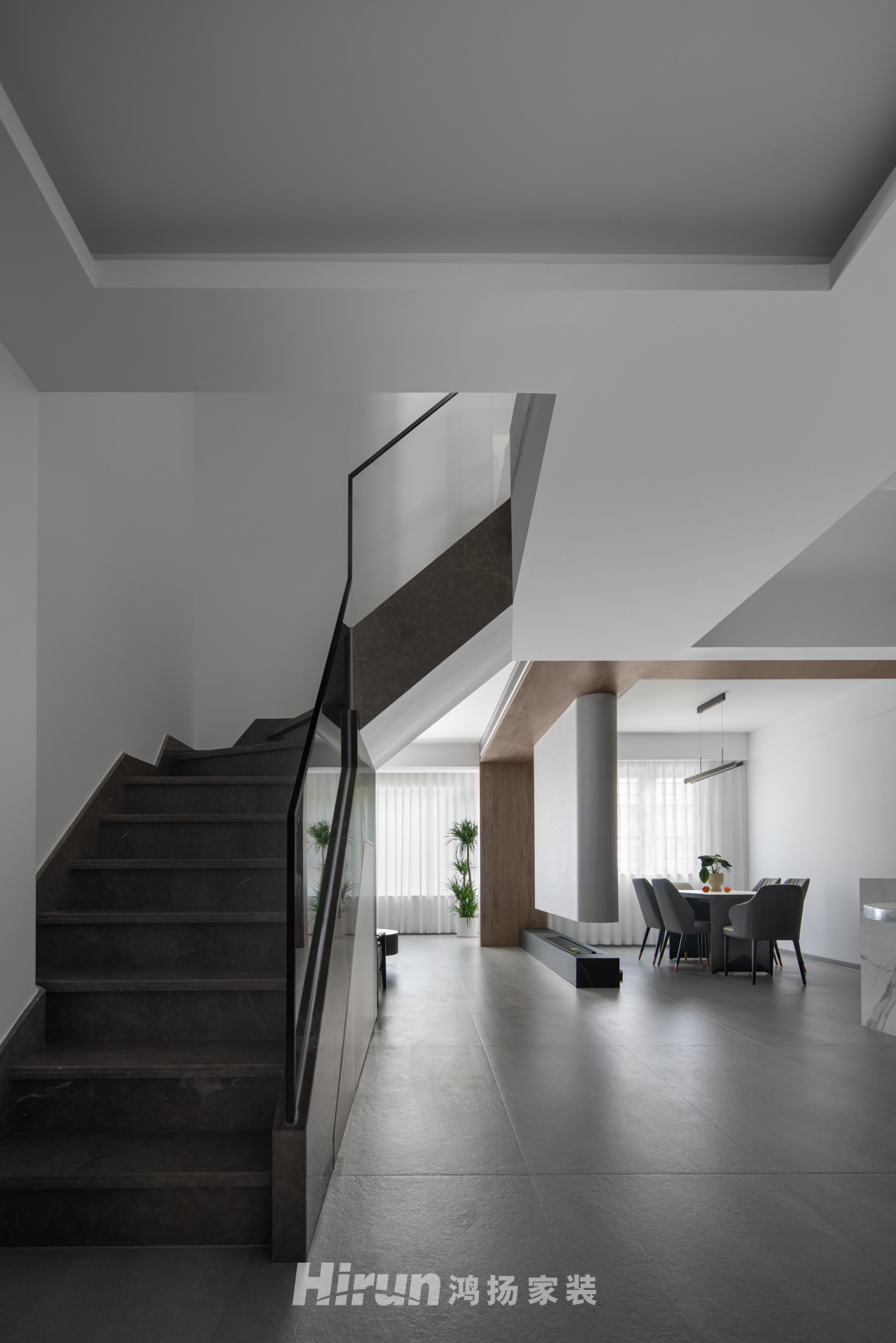 大唐印象160㎡雅致現代四居室 裝修案例實景圖-7