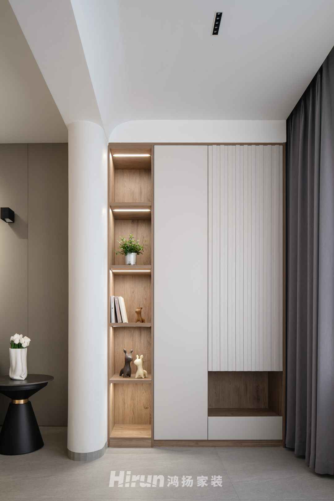 大唐印象160㎡雅致現代四居室 裝修案例實景圖-10