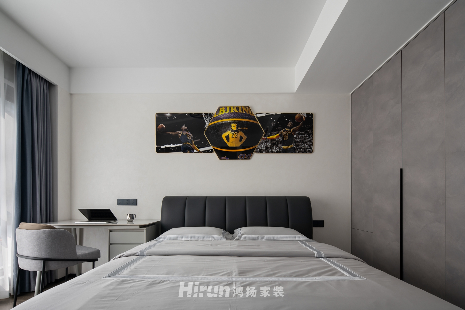 潤和湘江天地230㎡新裝飾主義復式 裝修案例實景圖-3