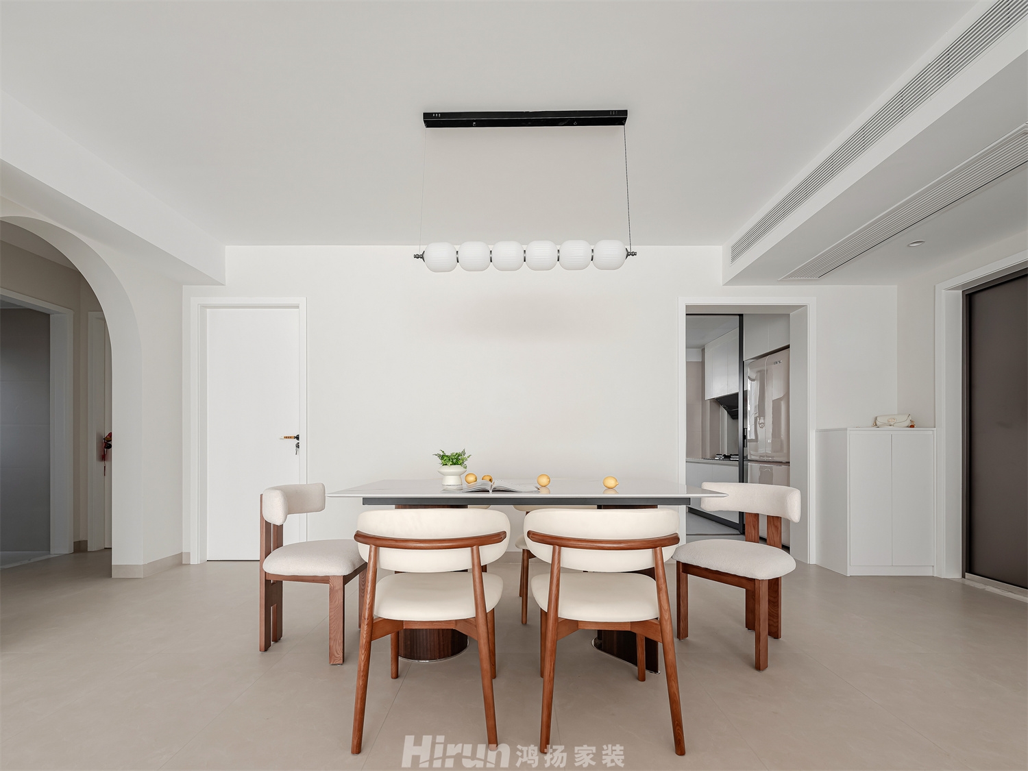 保利金香檳146㎡北歐之光四居室 裝修案例實景圖-22