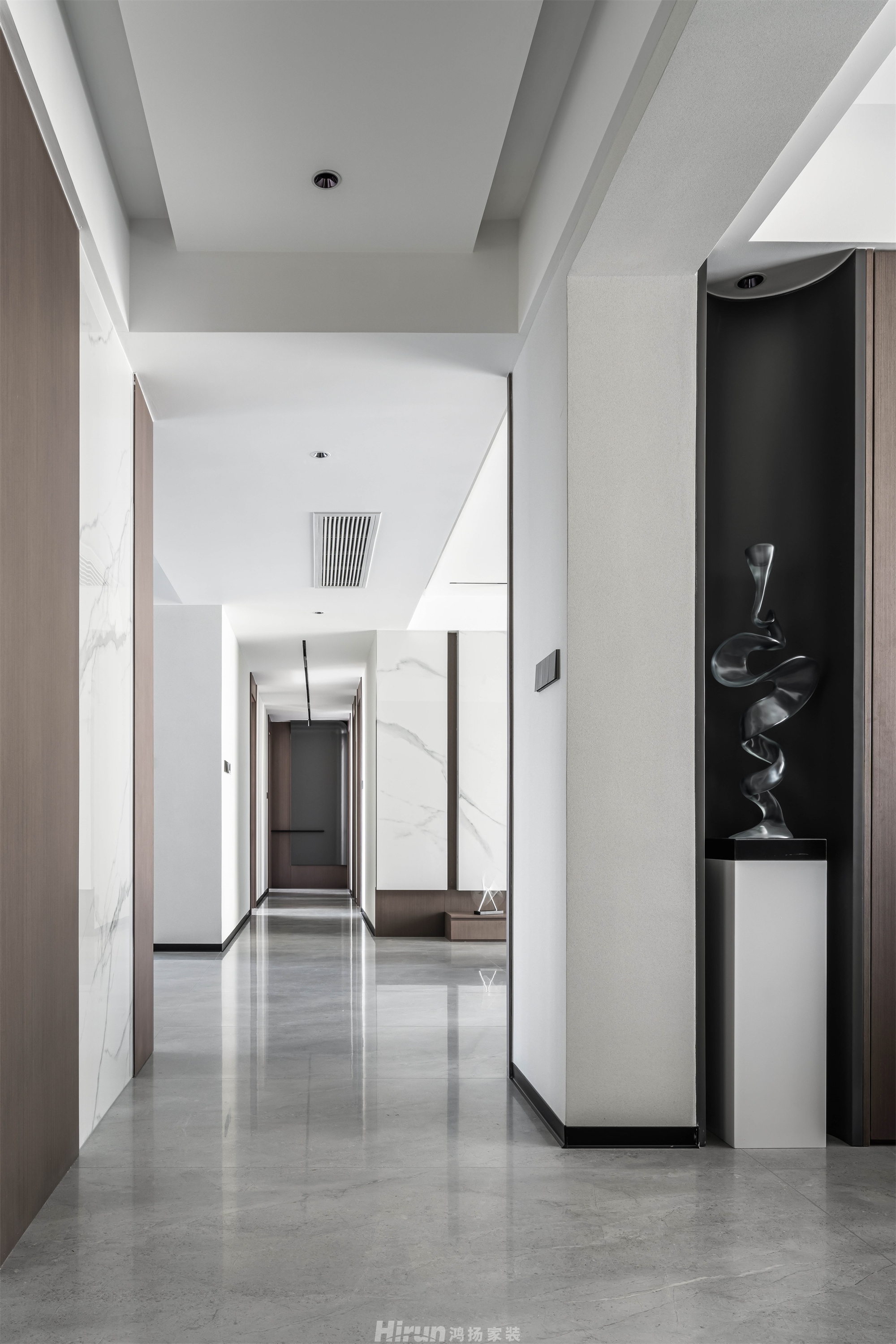 燕興華城180㎡雅致現代四居室 裝修案例實景圖-8