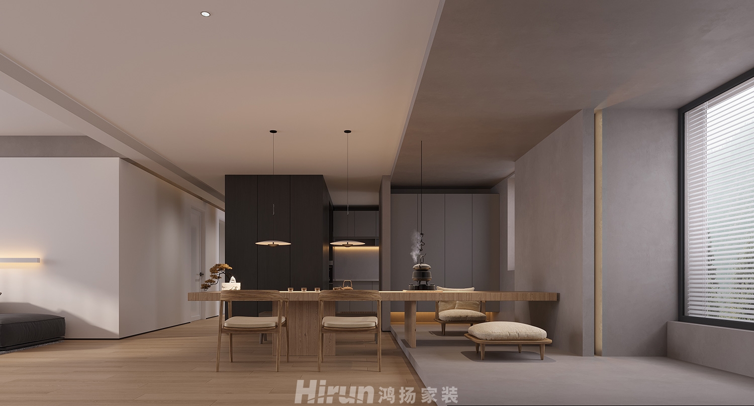 福天藏郡院子160㎡北歐之光四居室 裝修案例效果圖-10