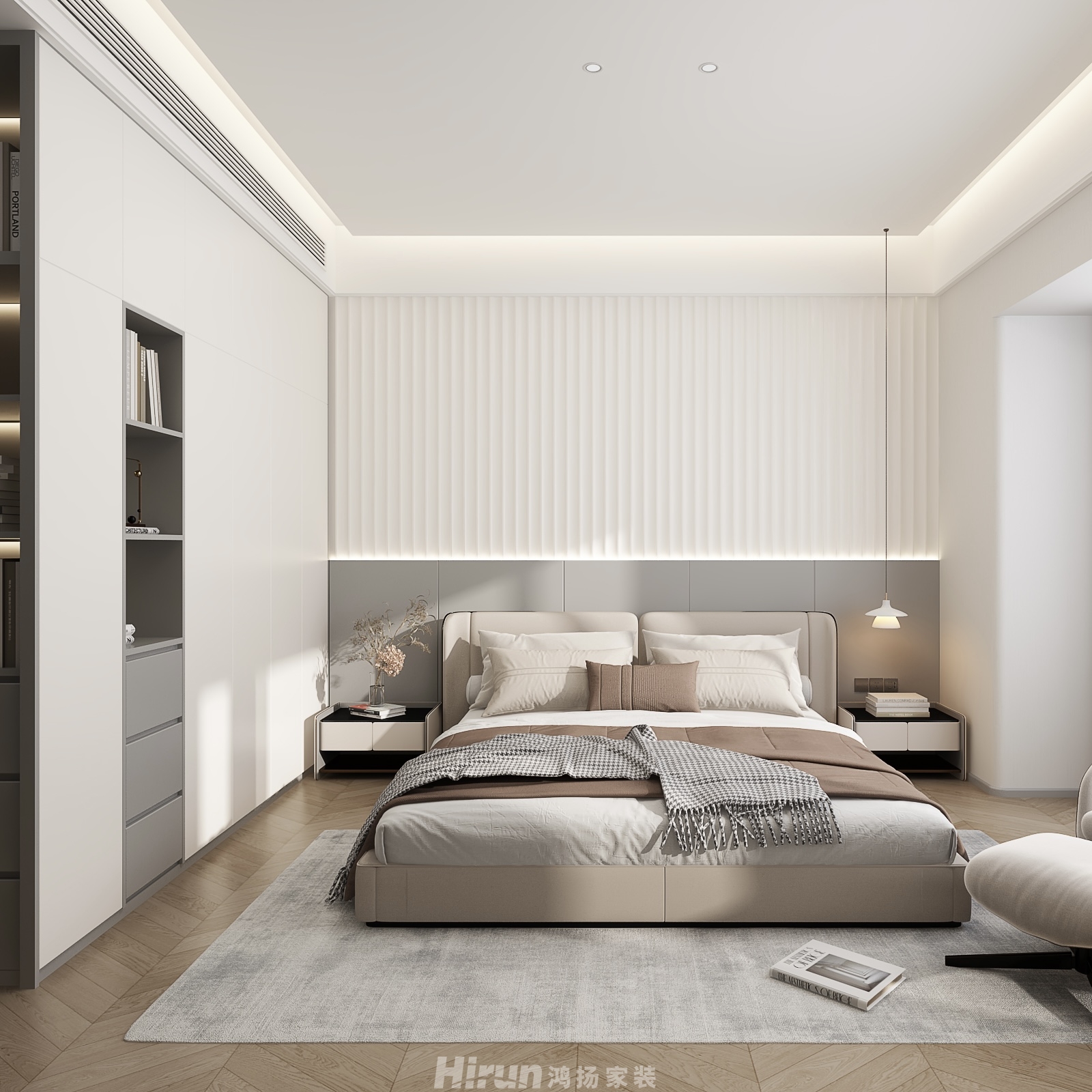 碧桂園天璽210㎡雅致現代大平層 裝修案例效果圖-20