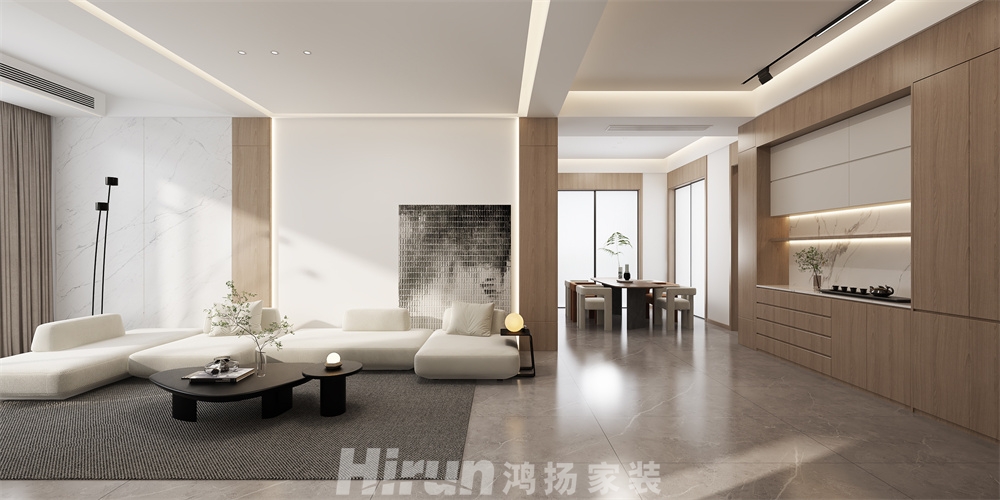 私宅380㎡雅致現代別墅 裝修案例效果圖-8