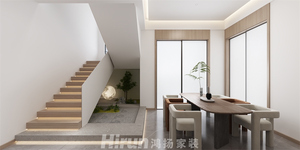 私宅380㎡雅致現代別墅 裝修案例效果圖-9