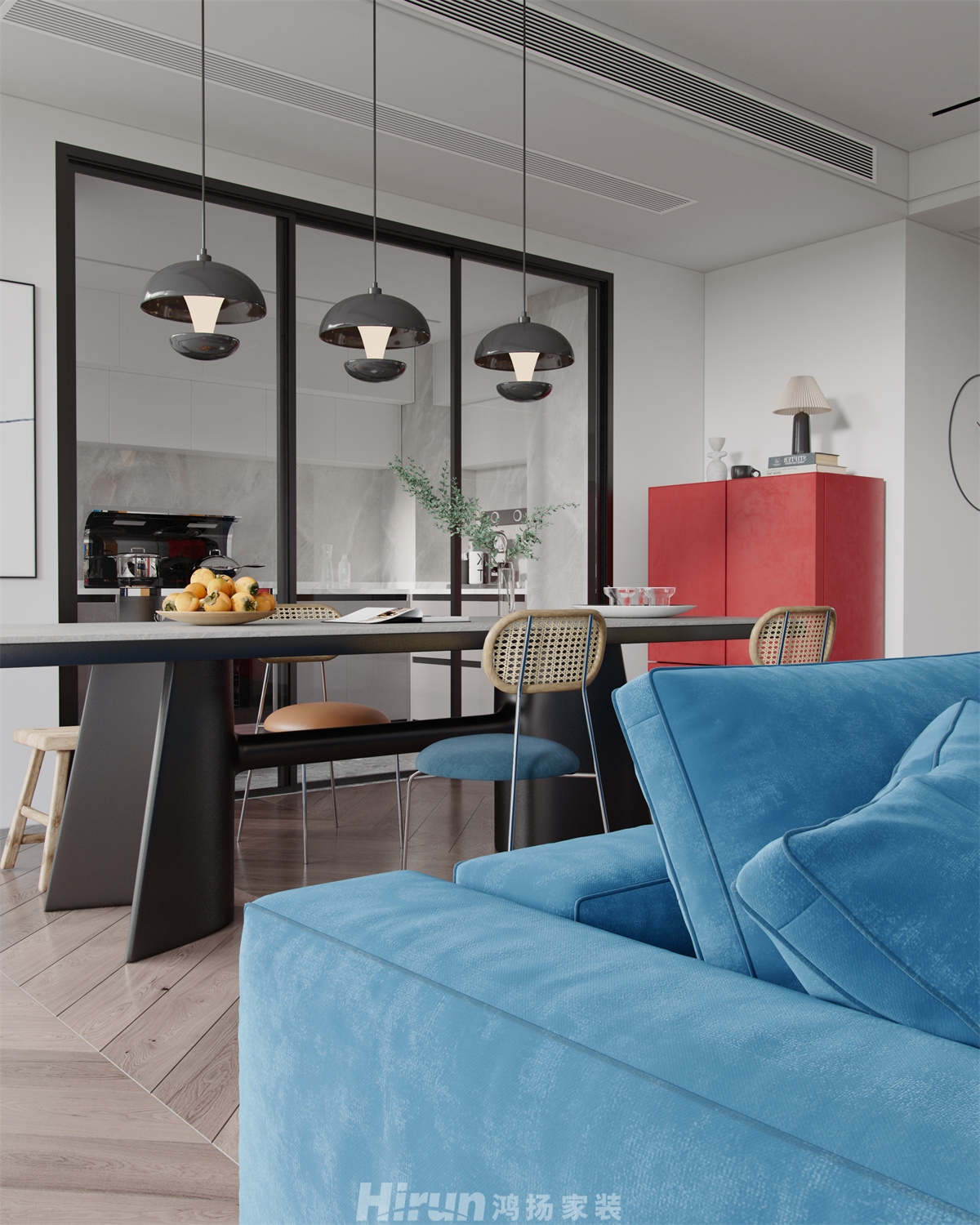 卓越淺水灣220㎡藝術室界四居室 裝修案例效果圖-20