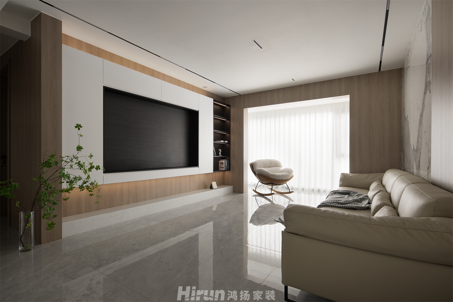 卓越中寰143㎡新裝飾主義四居室 裝修案例實景圖-3