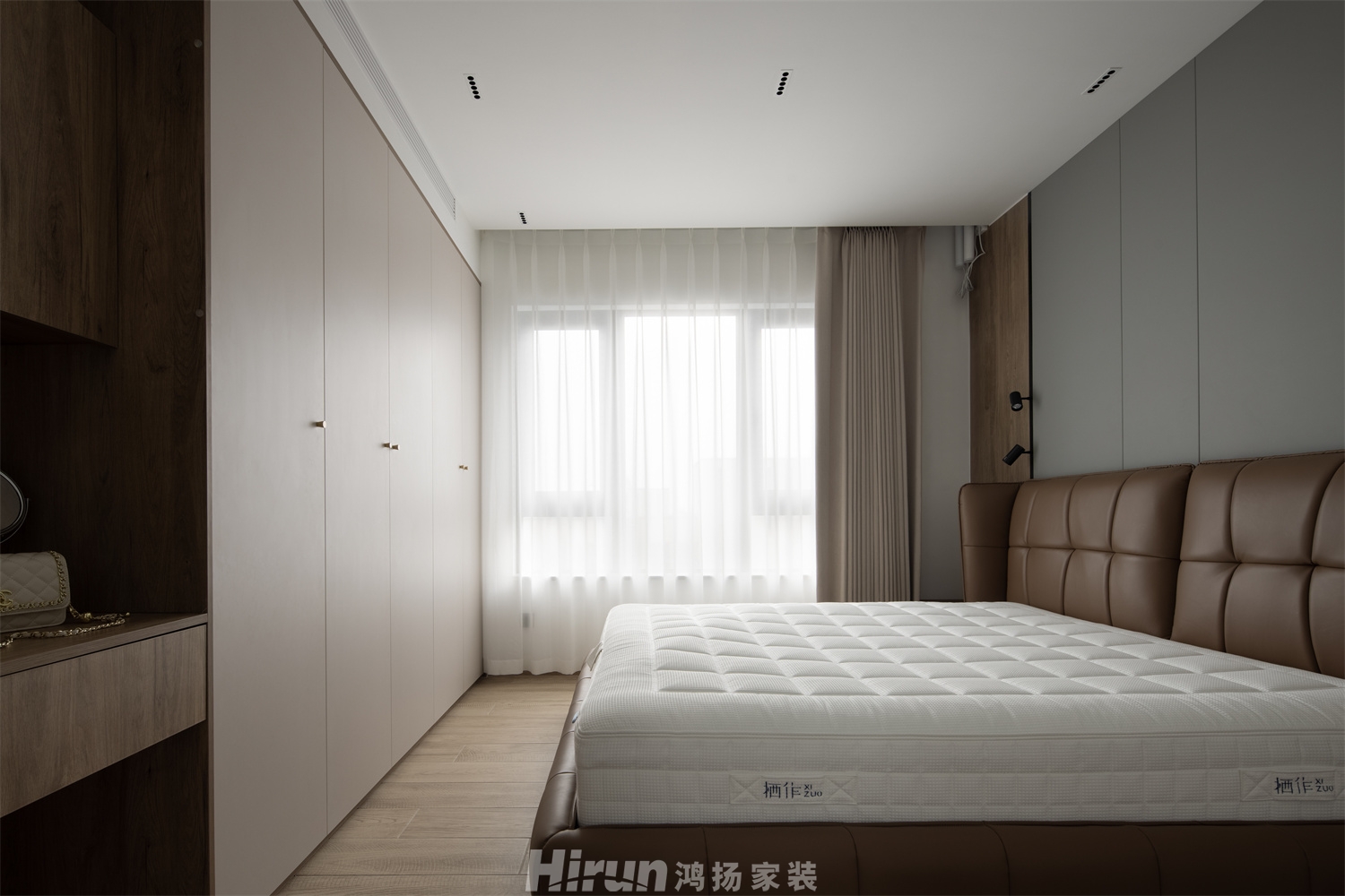 卓越中寰143㎡新裝飾主義四居室 裝修案例實景圖-2