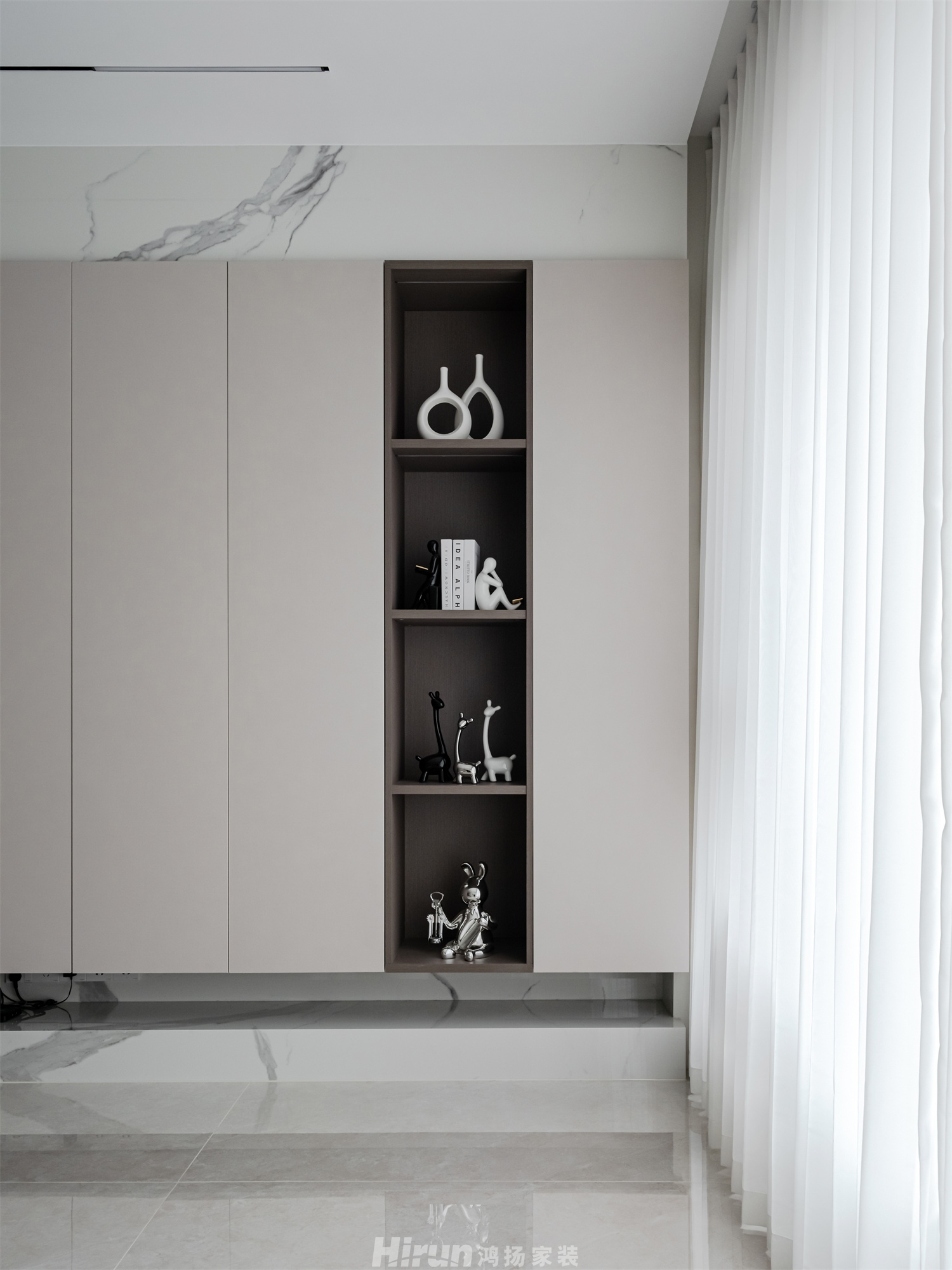 建發(fā)松雅院145㎡優(yōu)雅繽紛四居室 裝修案例實景圖-15