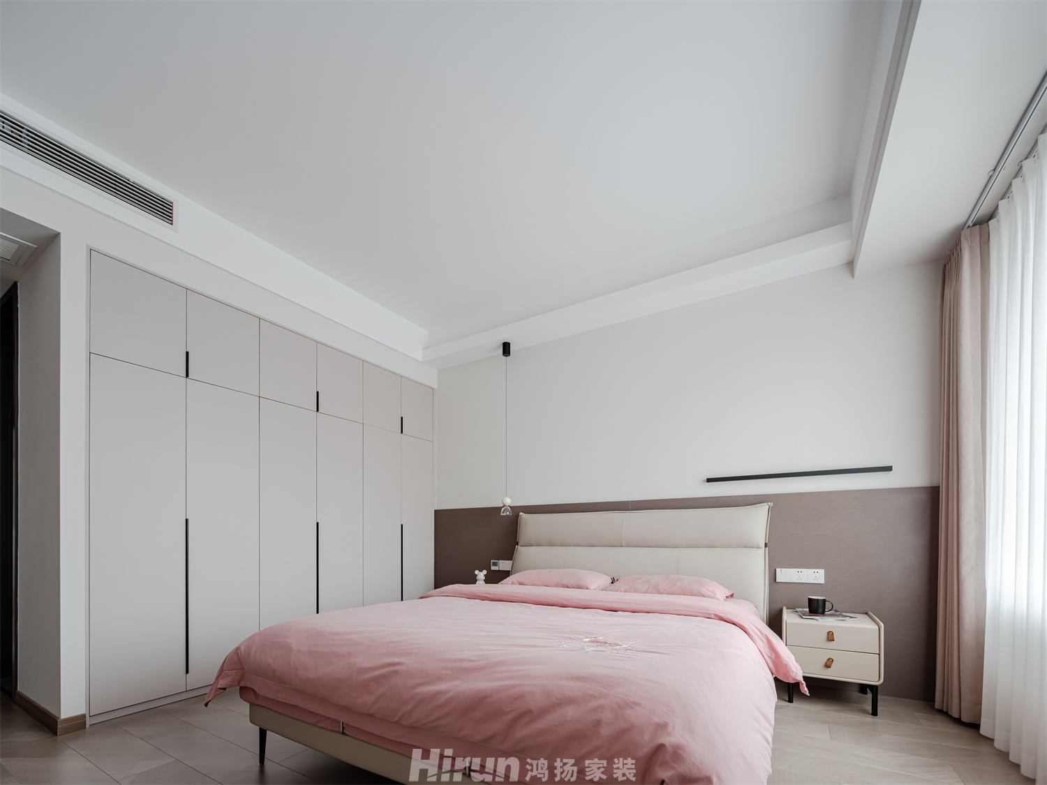 建發(fā)松雅院145㎡優(yōu)雅繽紛四居室 裝修案例實景圖-2