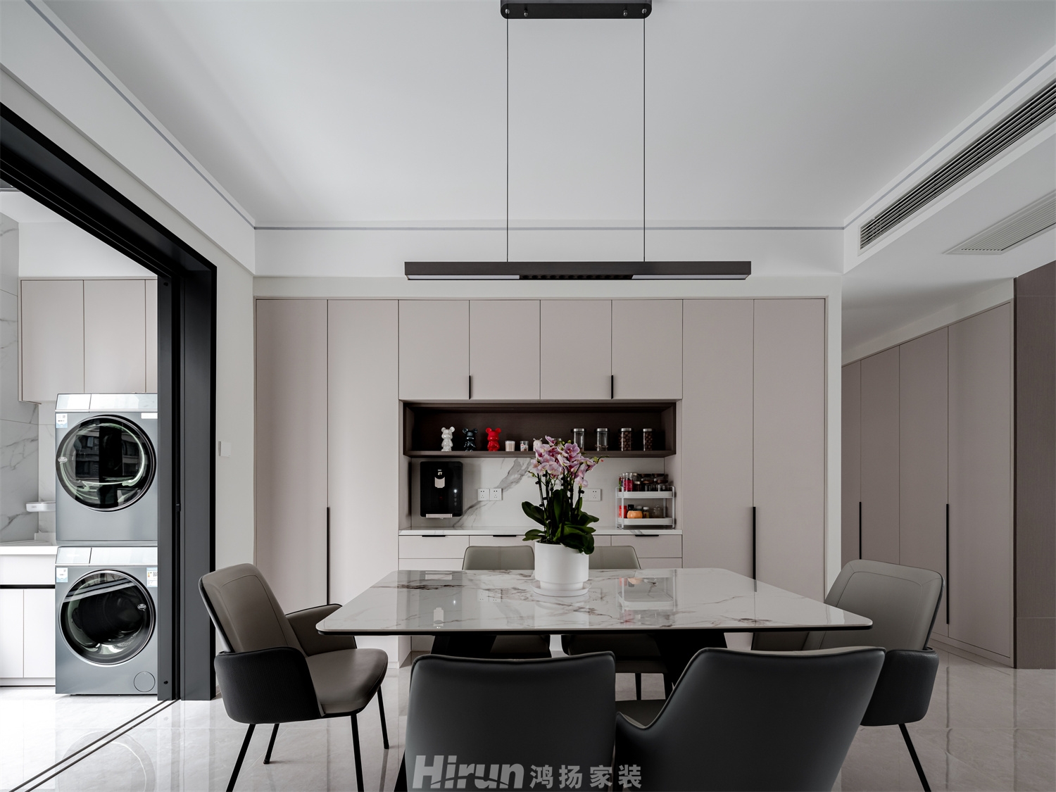 建發(fā)松雅院145㎡優(yōu)雅繽紛四居室 裝修案例實景圖-9