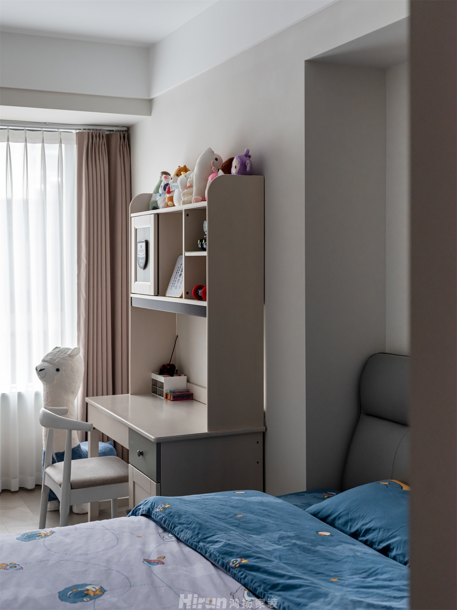 建發(fā)松雅院145㎡優(yōu)雅繽紛四居室 裝修案例實景圖-20