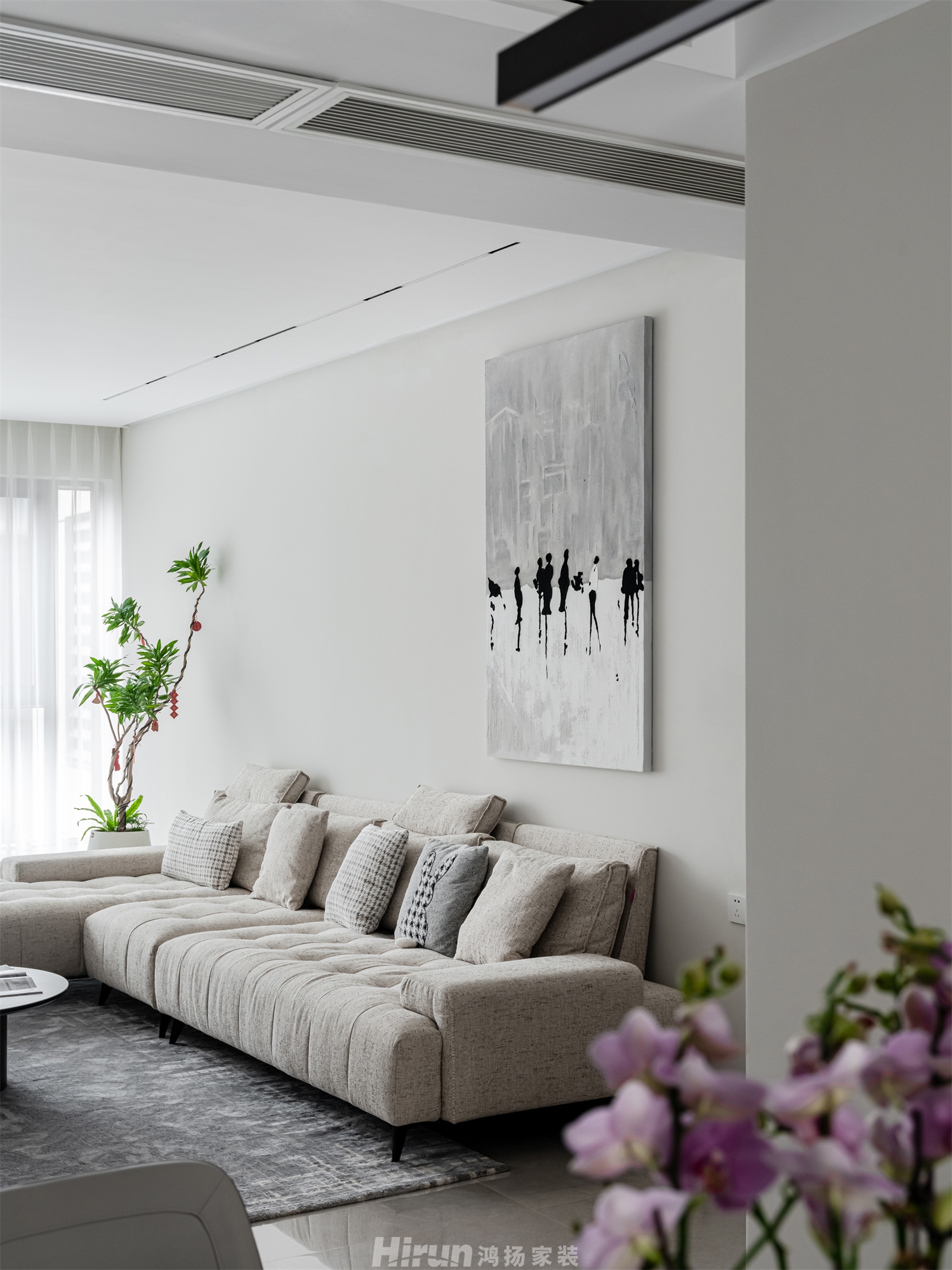 建發(fā)松雅院145㎡優(yōu)雅繽紛四居室 裝修案例實景圖-29