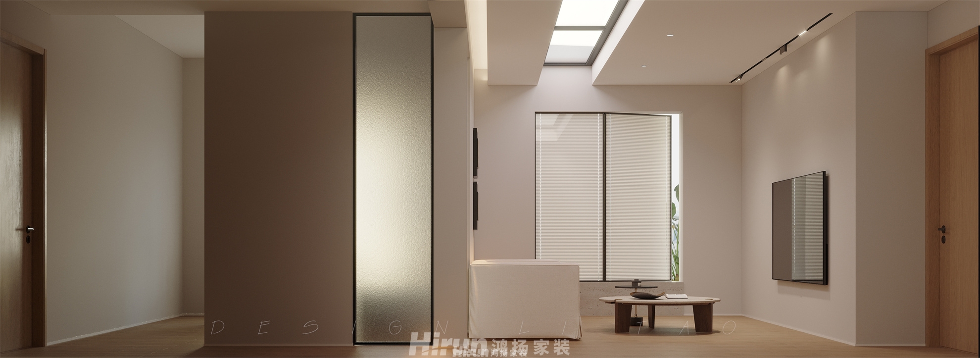 新城明昱東方238㎡北歐之光復式 裝修案例效果圖-1