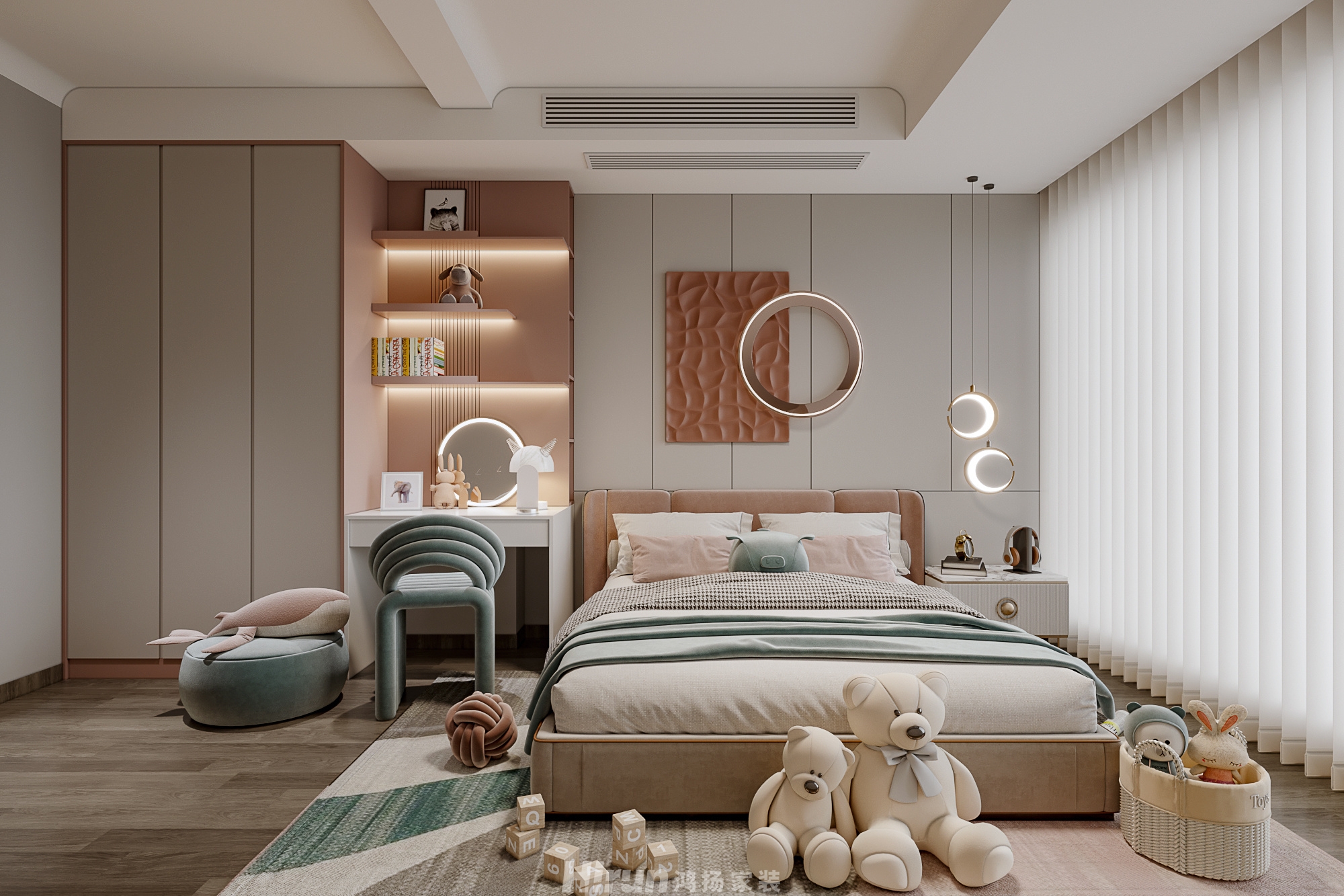 大漢湖山閱540㎡雅致現代別墅 裝修案例效果圖-15