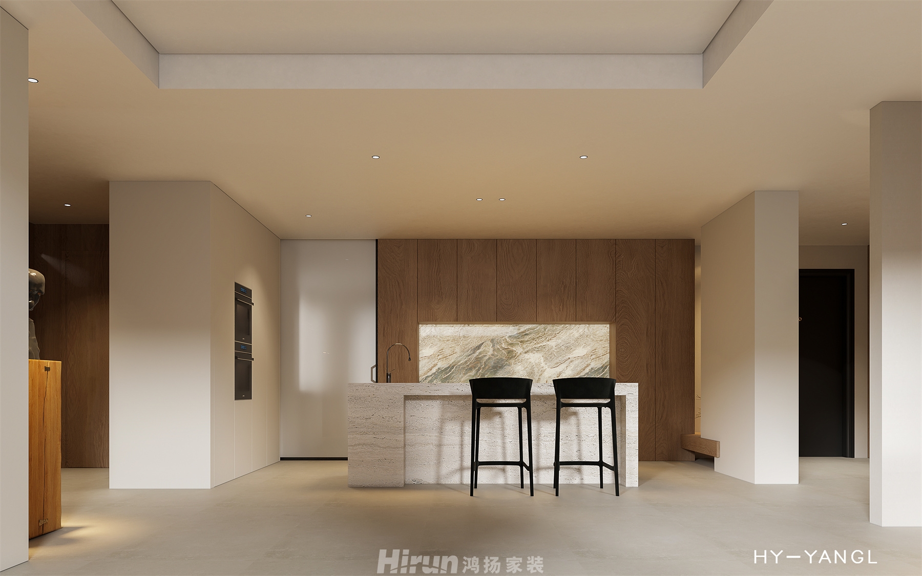 麓隱桐溪220㎡意境東方大平層 裝修案例效果圖-3