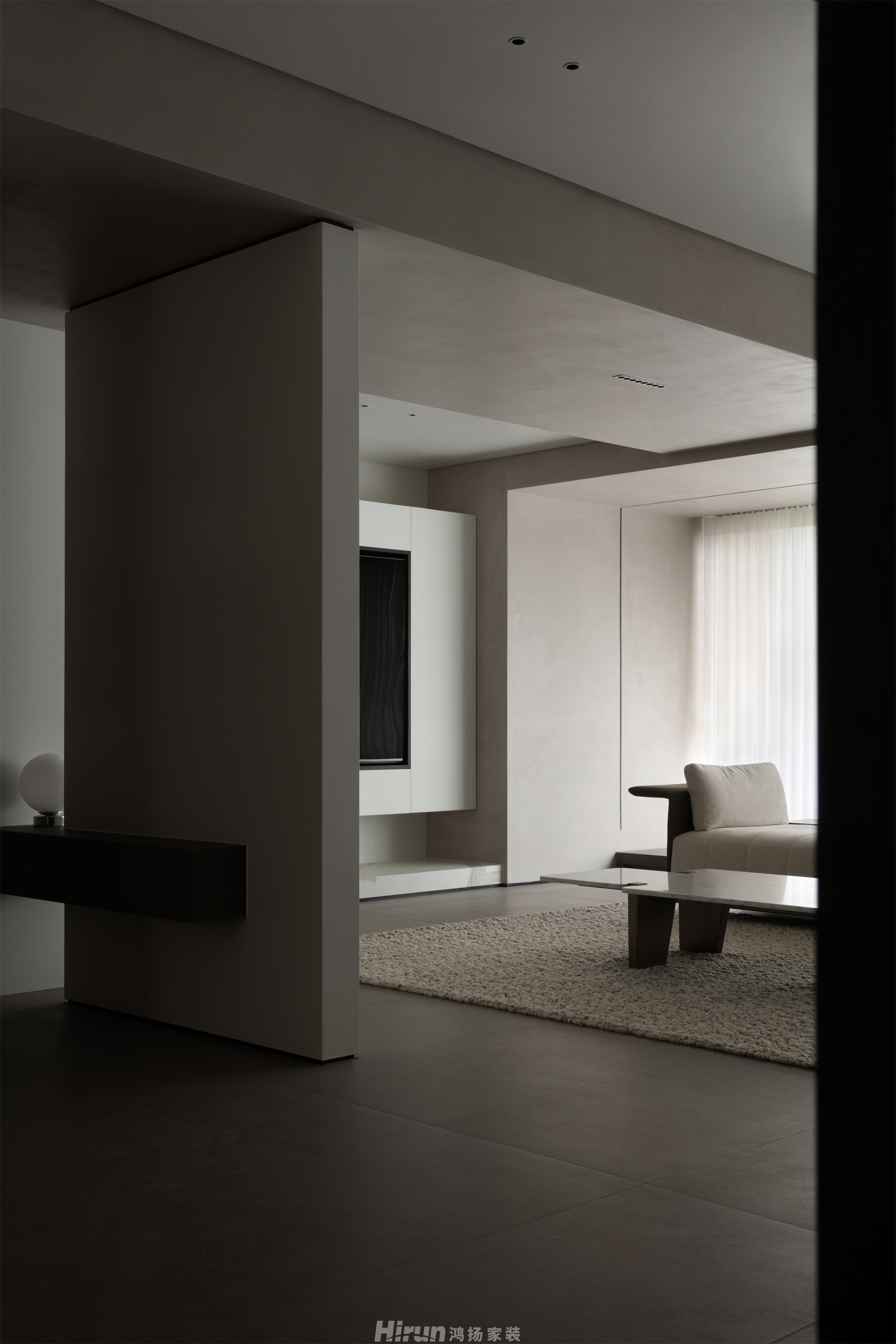 華潤翡翠府170㎡雅致現代三居室 裝修案例實景圖-13