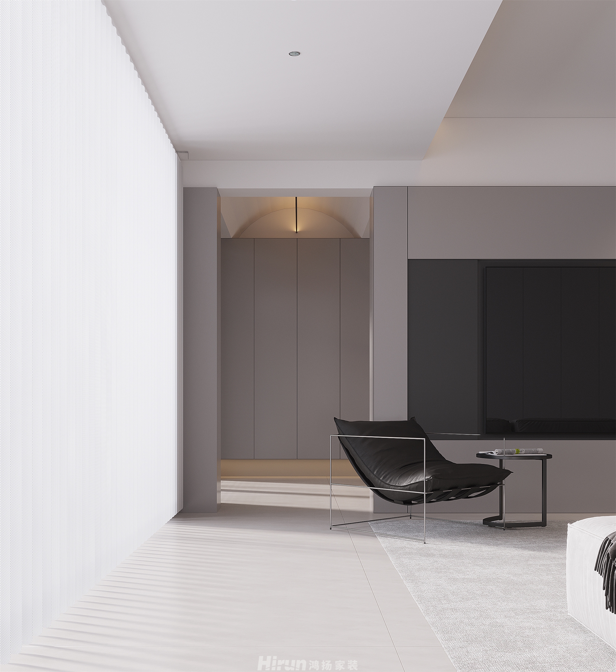 金茂悅200㎡北歐之光別墅 裝修案例效果圖-17