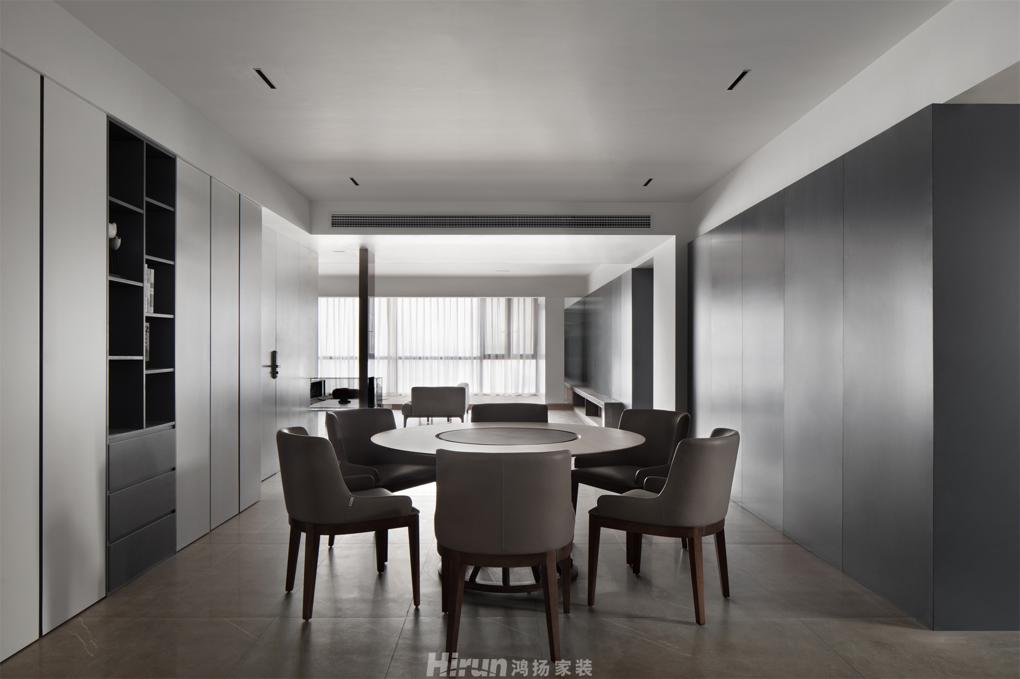 天璽灣310㎡雅致現(xiàn)代大平層 裝修案例效果圖-6