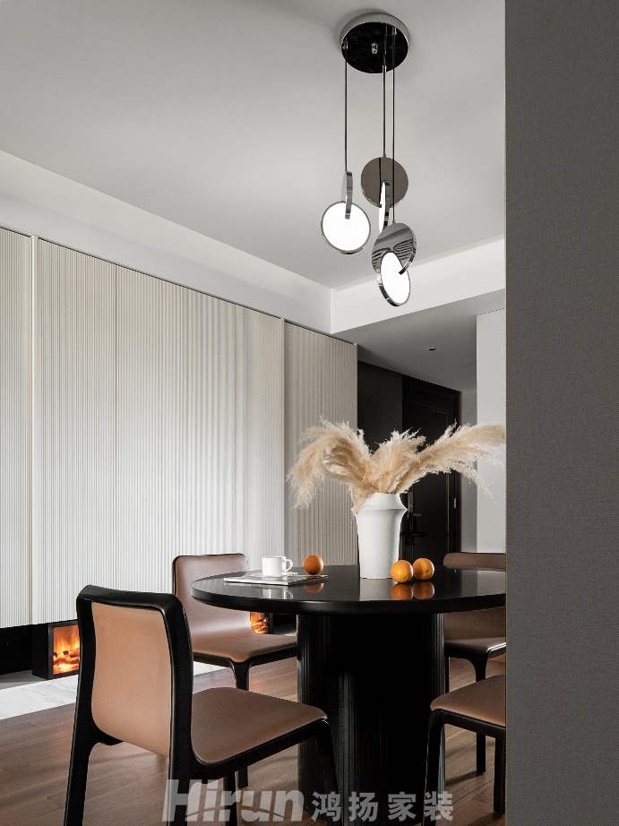 仁恒世紀公園169㎡雅致現(xiàn)代四居室 裝修案例效果圖-1