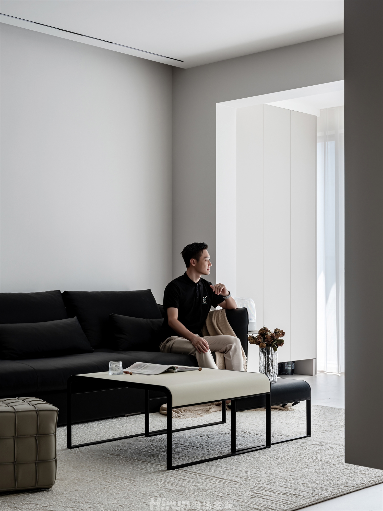 寶能公館140㎡雅致現代四居室 裝修案例實景圖-21