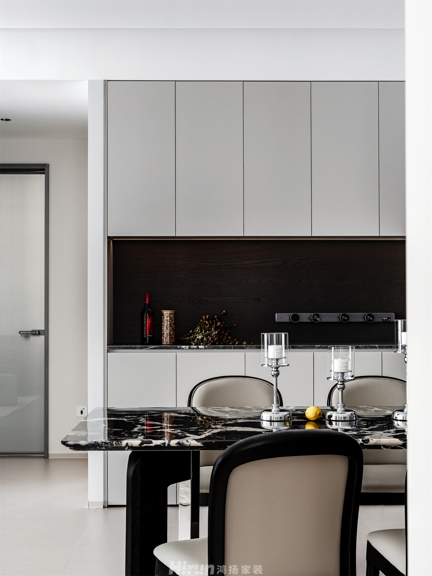 寶能公館140㎡雅致現代四居室 裝修案例實景圖-12