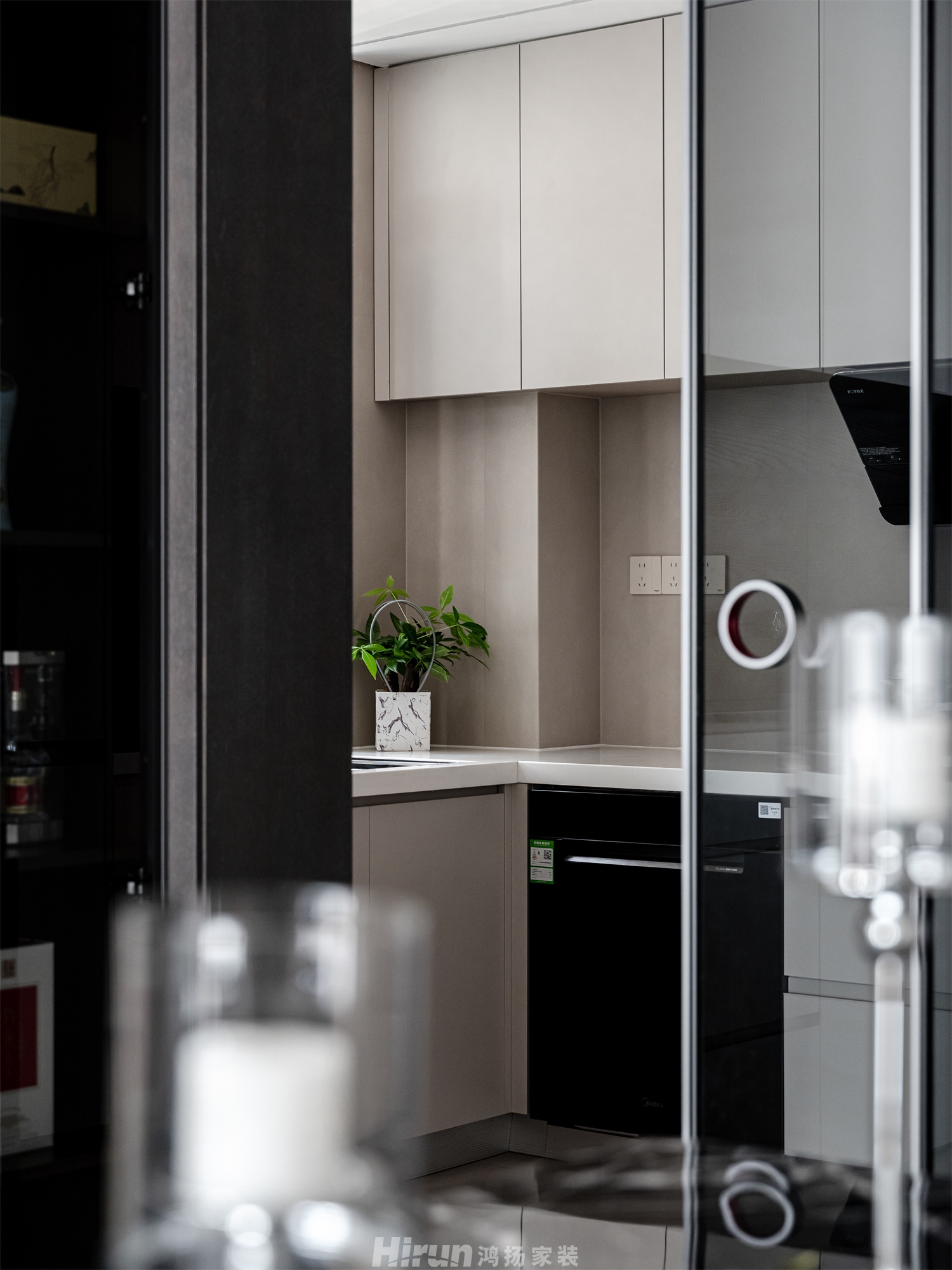 寶能公館140㎡雅致現代四居室 裝修案例實景圖-17