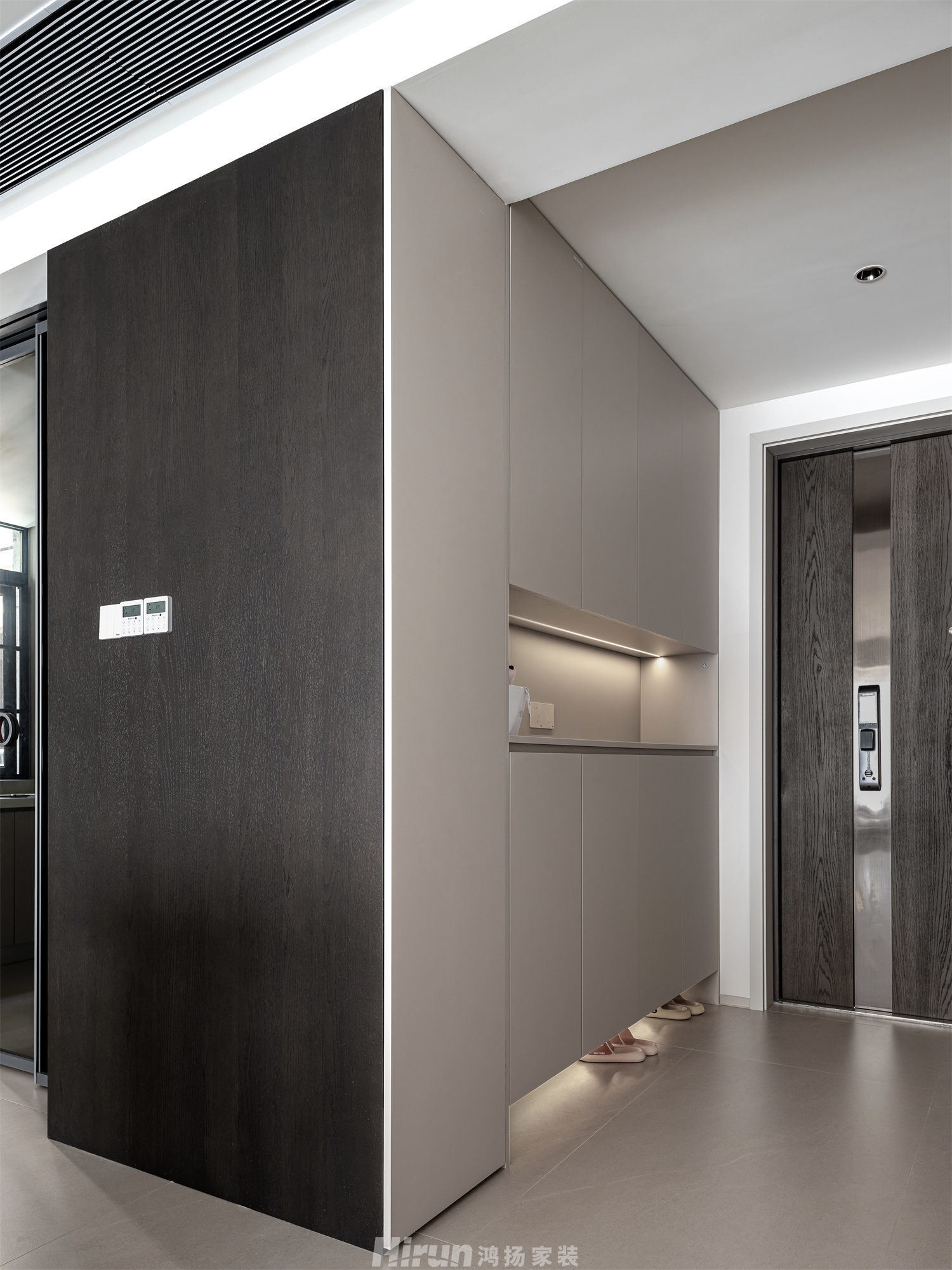 寶能公館140㎡雅致現代四居室 裝修案例實景圖-9