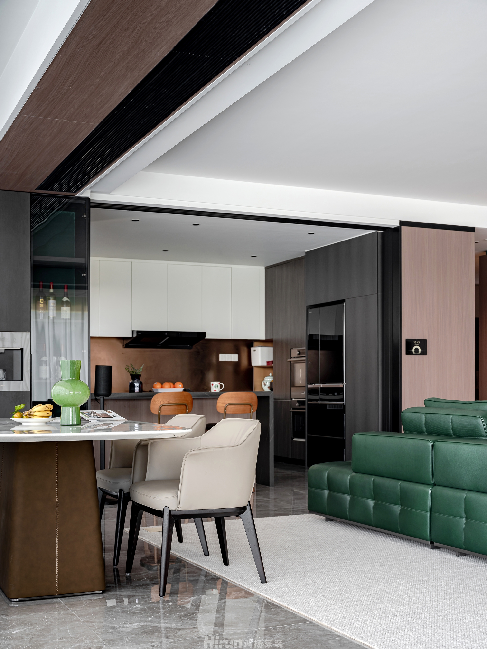 越秀湘江星匯城249㎡新裝飾主義大平層 裝修案例實景圖-13