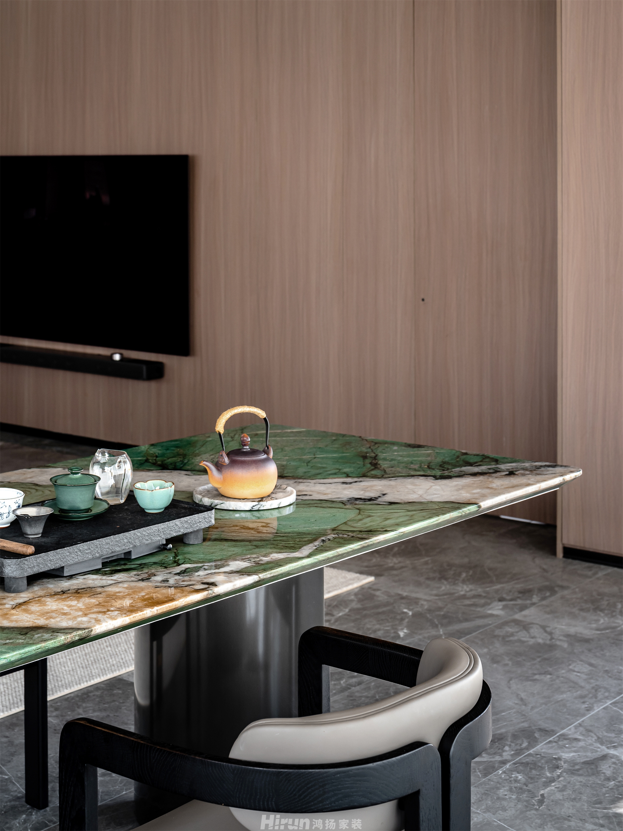 越秀湘江星匯城249㎡新裝飾主義大平層 裝修案例實景圖-18