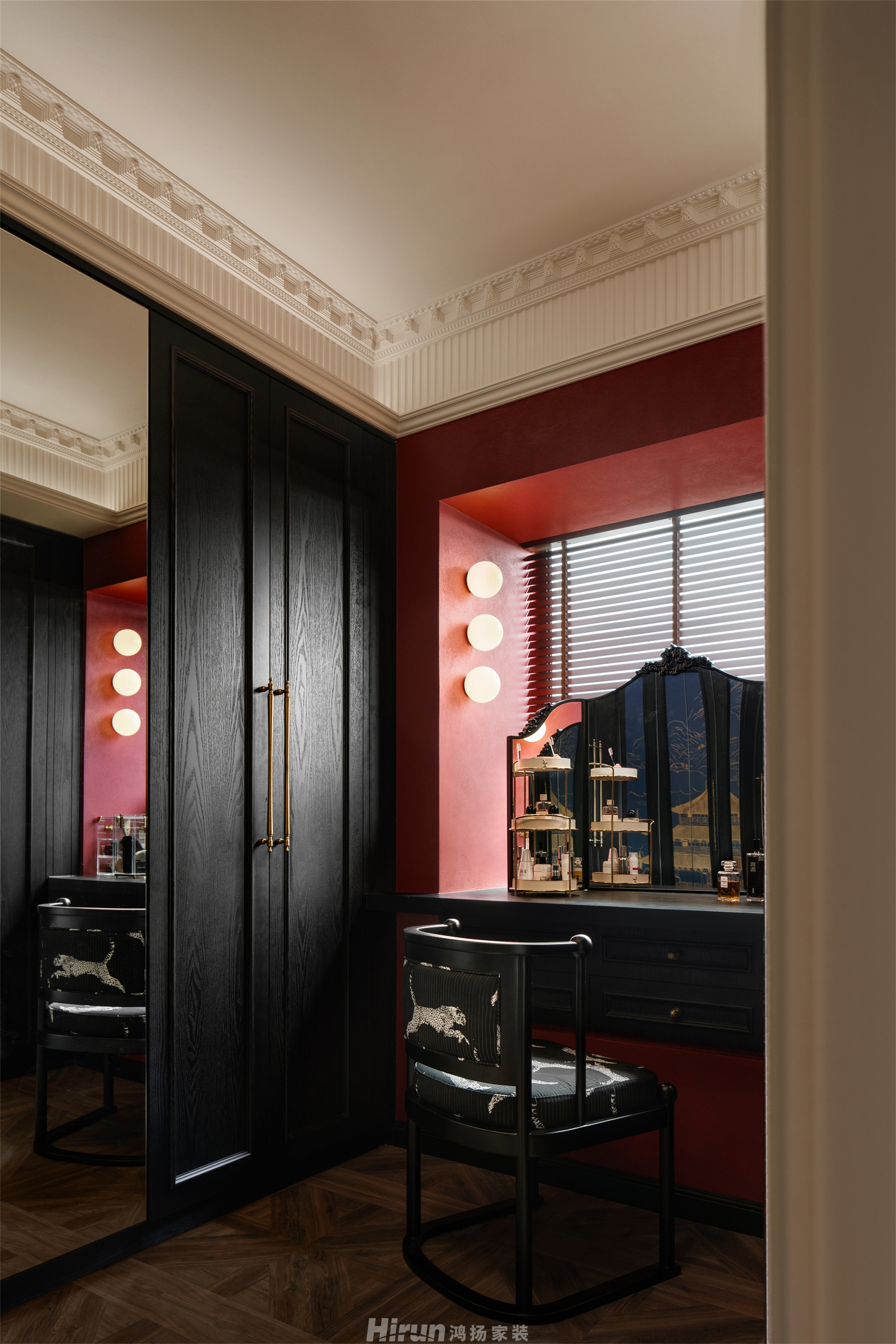 三一云谷137㎡復古風潮三居室 裝修案例效果圖-9