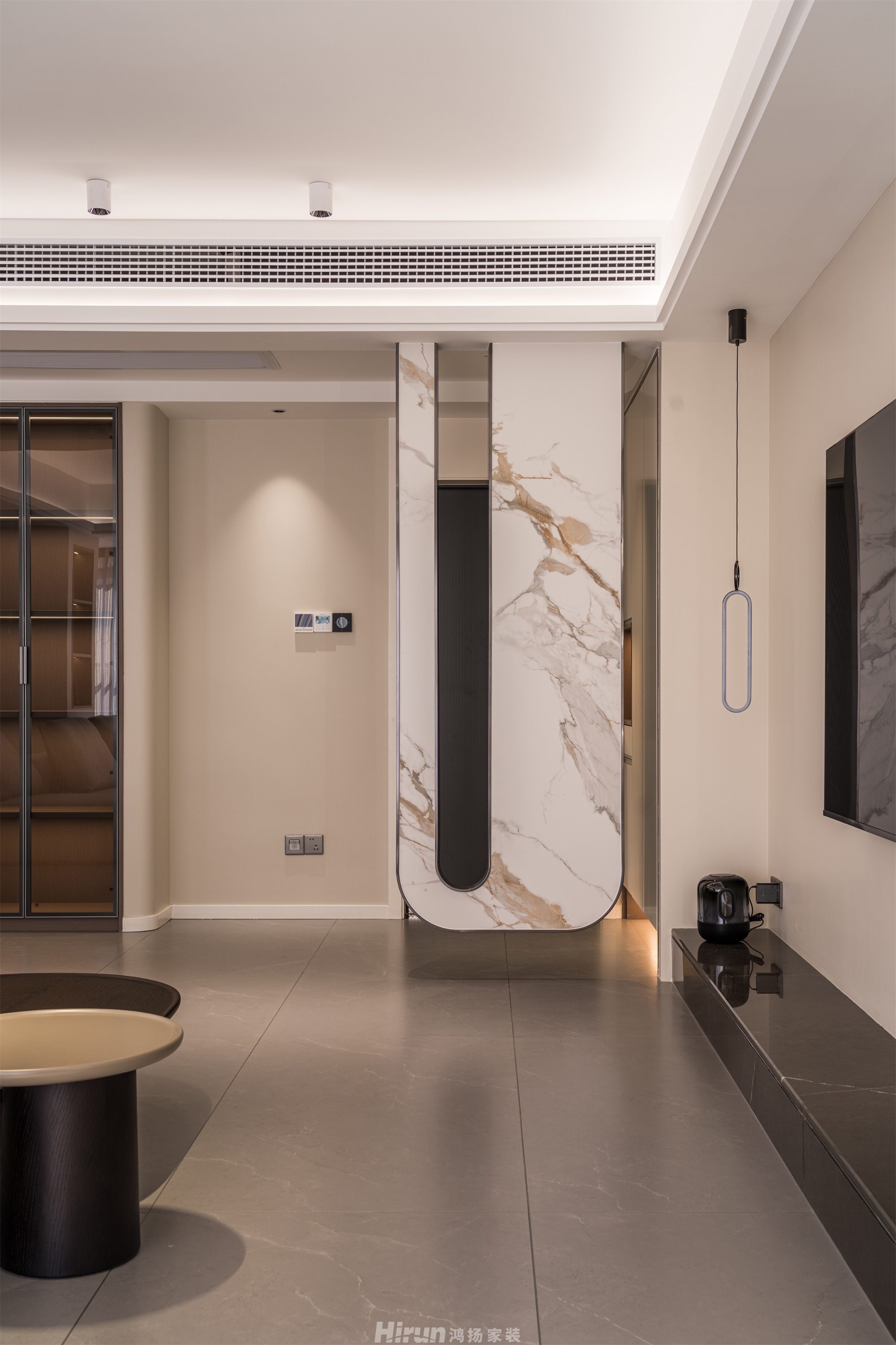 西子上莊157㎡雅致現(xiàn)代四居室 裝修案例實(shí)景圖-12